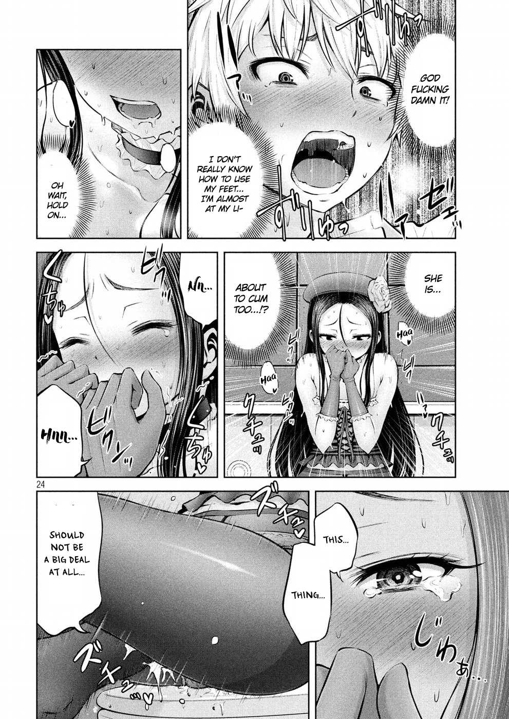Adamasu no Majotachi Chapter 4 page 24 - Chapter 4: The Feet Princess' Heavenly Touch