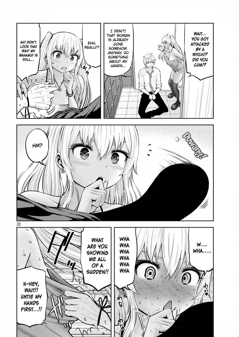 Adamasu no Majotachi Chapter 4 page 28 - Chapter 4: The Feet Princess' Heavenly Touch