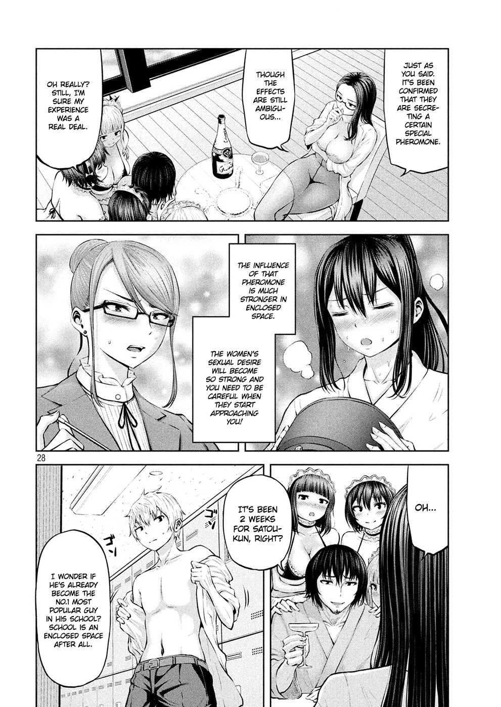 Adamasu no Majotachi Chapter 5 page 27 - Chapter 5: Pheromone Spread