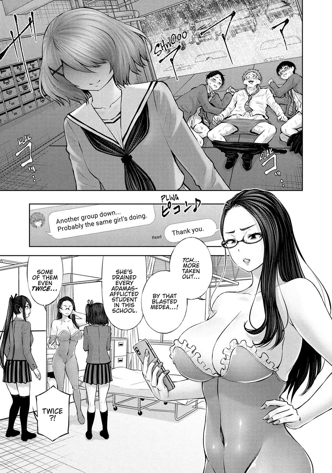 Adamasu no Majotachi Chapter 50 page 9 - Chapter 50