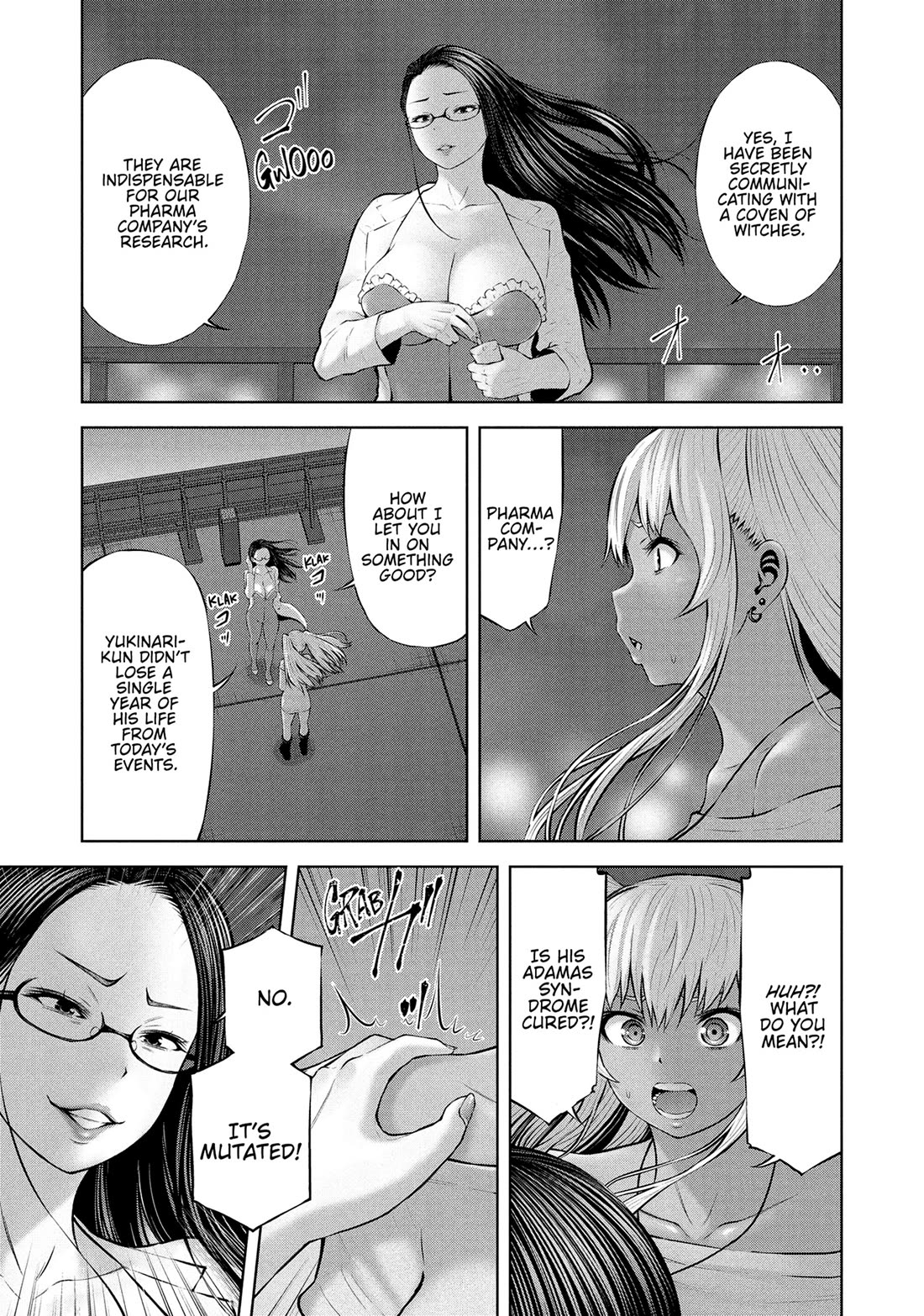 Adamasu no Majotachi Chapter 53 page 5 - Chapter 53: Regina's Reception