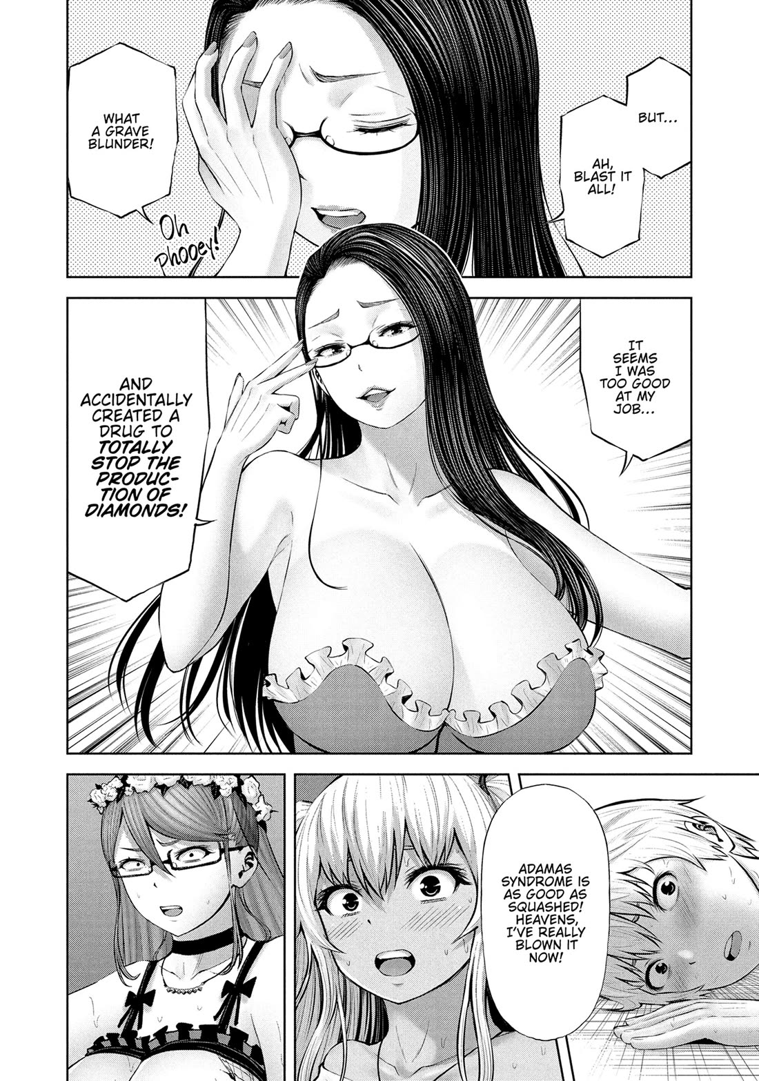 Adamasu no Majotachi Chapter 54 page 14 - Chapter 54: The Truth about Adamas
