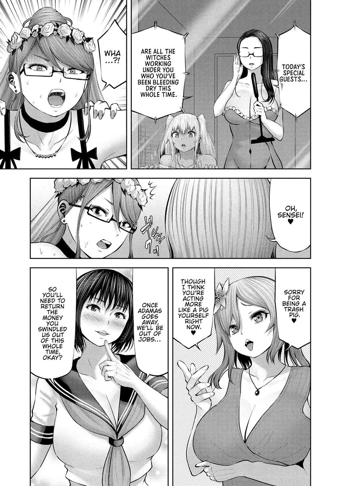 Adamasu no Majotachi Chapter 54 page 21 - Chapter 54: The Truth about Adamas