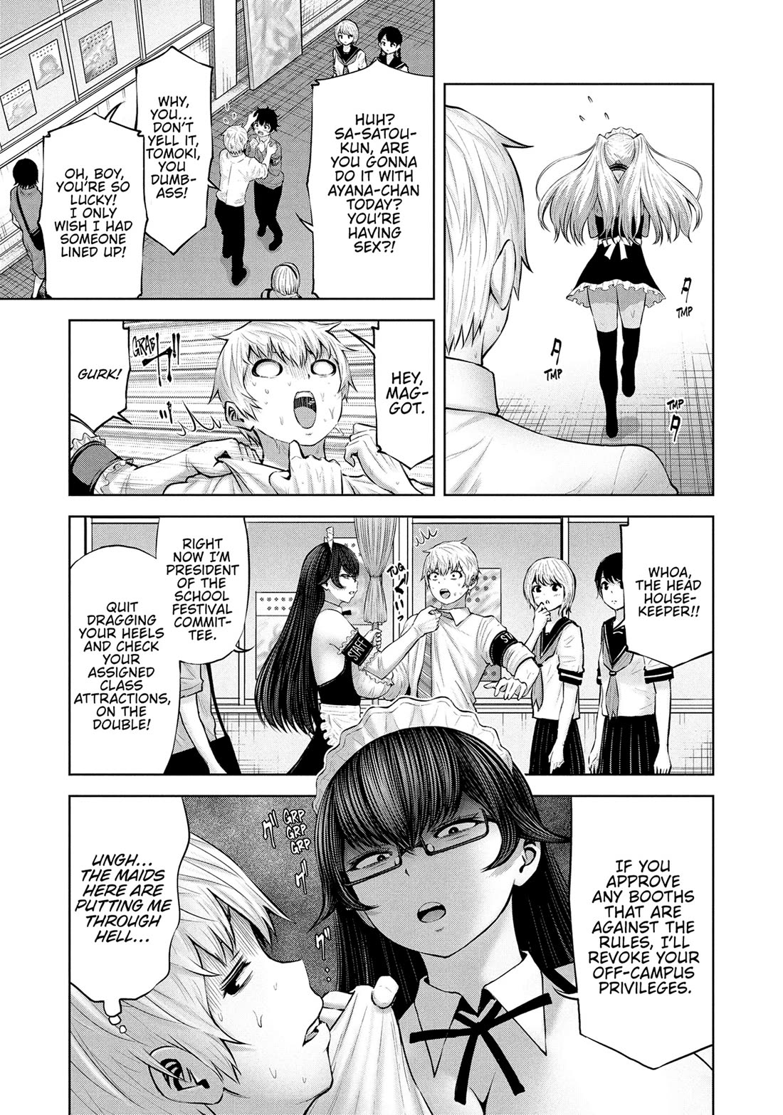 Adamasu no Majotachi Chapter 55 page 11 - Chapter 55: Last Day's Trial