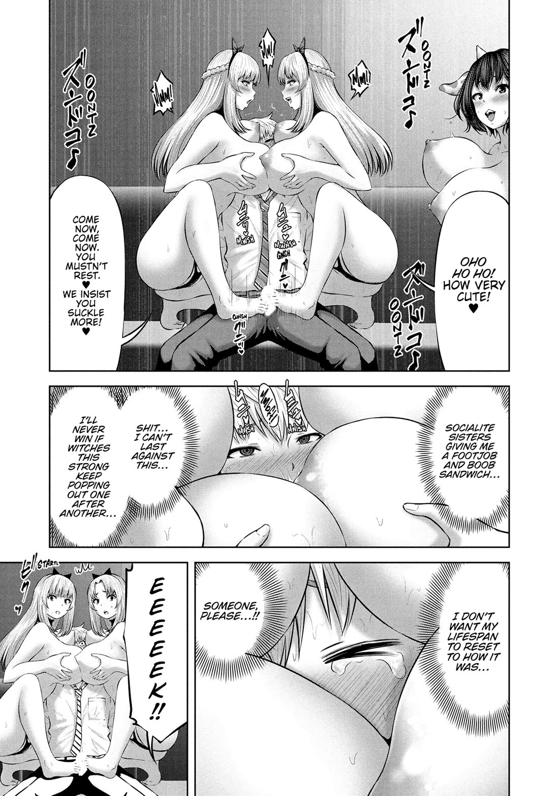 Adamasu no Majotachi Chapter 56 page 3 - Chapter 56: Red Light's School Festival