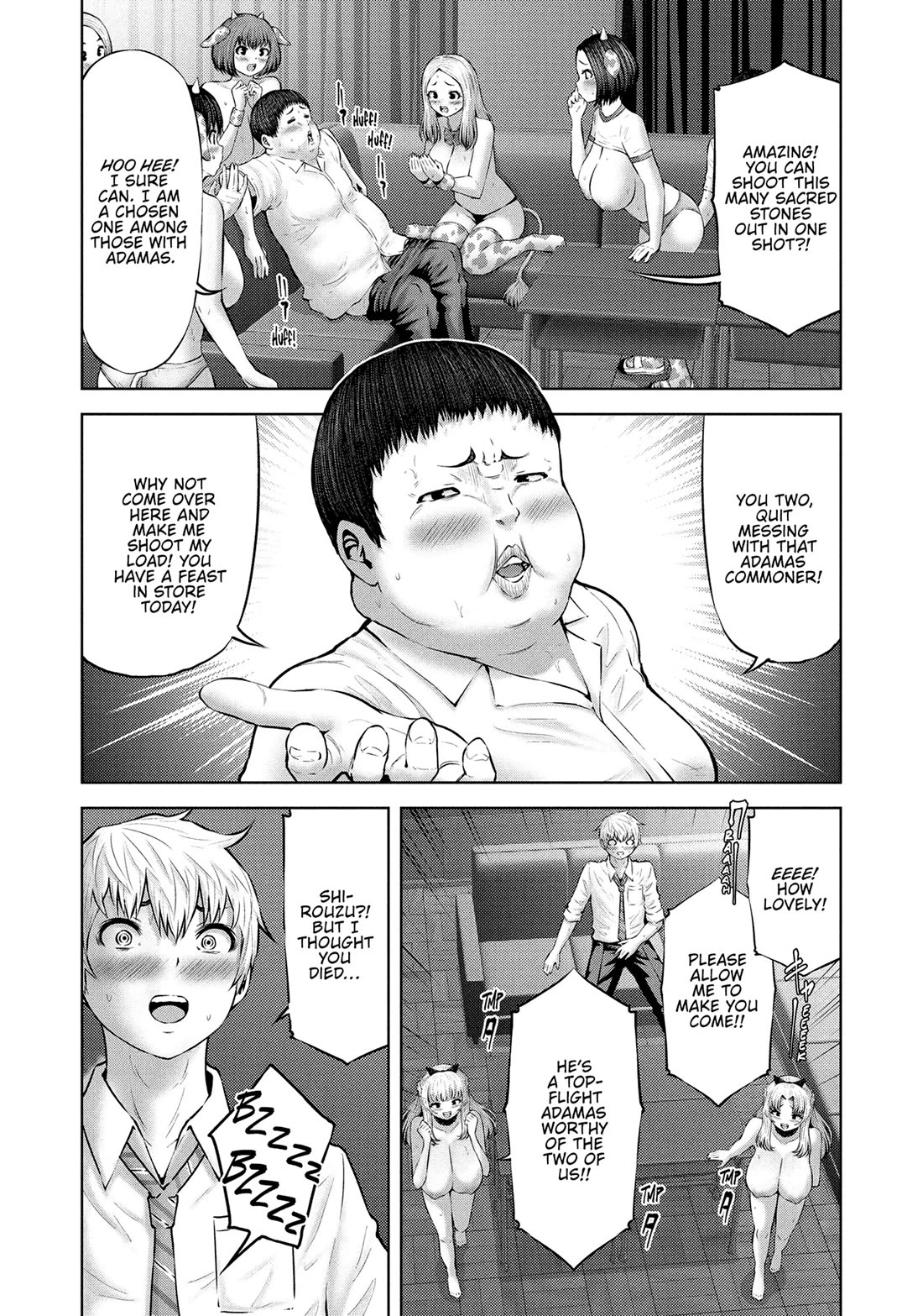 Adamasu no Majotachi Chapter 56 page 4 - Chapter 56: Red Light's School Festival