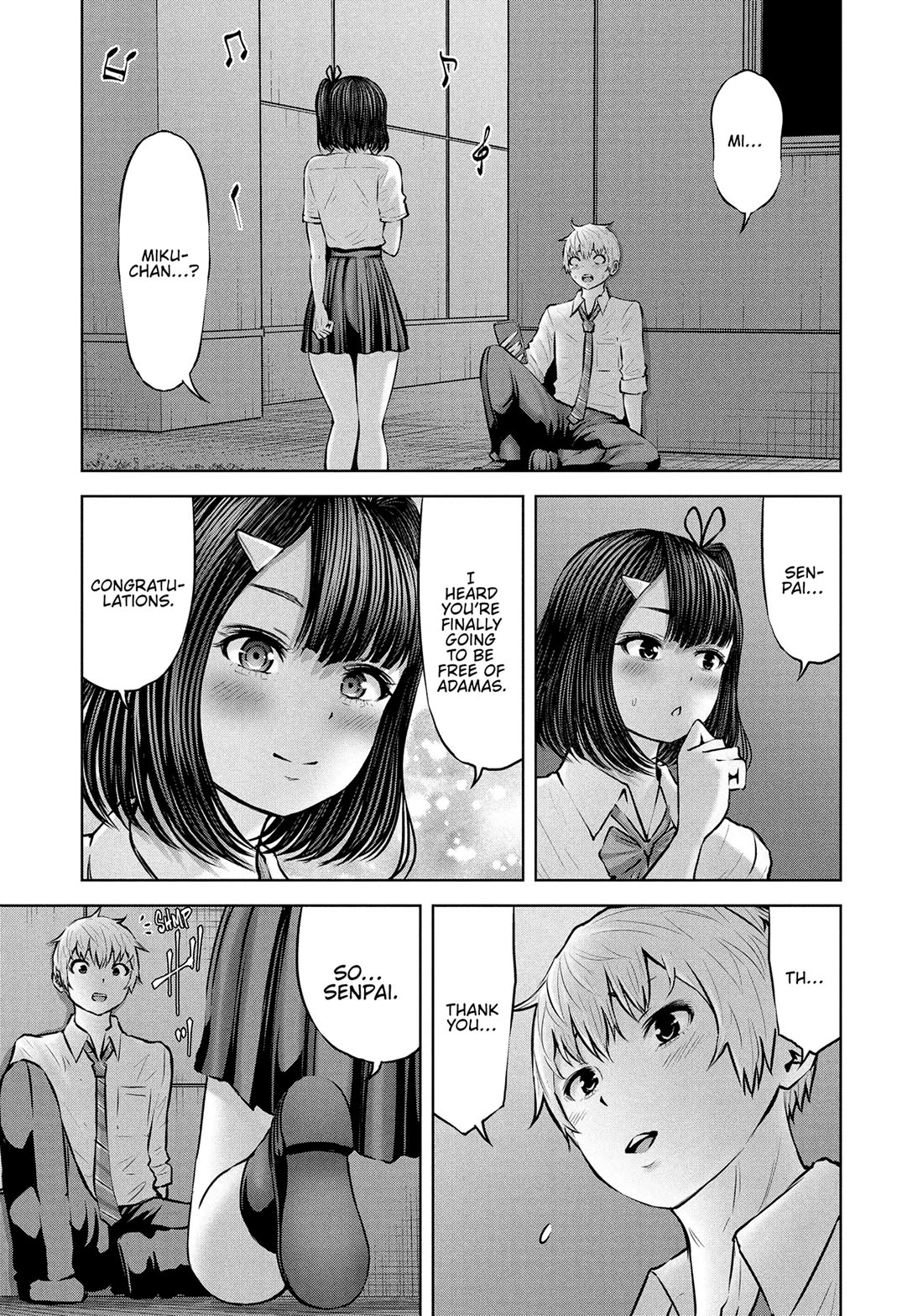 Adamasu no Majotachi Chapter 57 page 21 - Chapter 57: Mistress's Confession