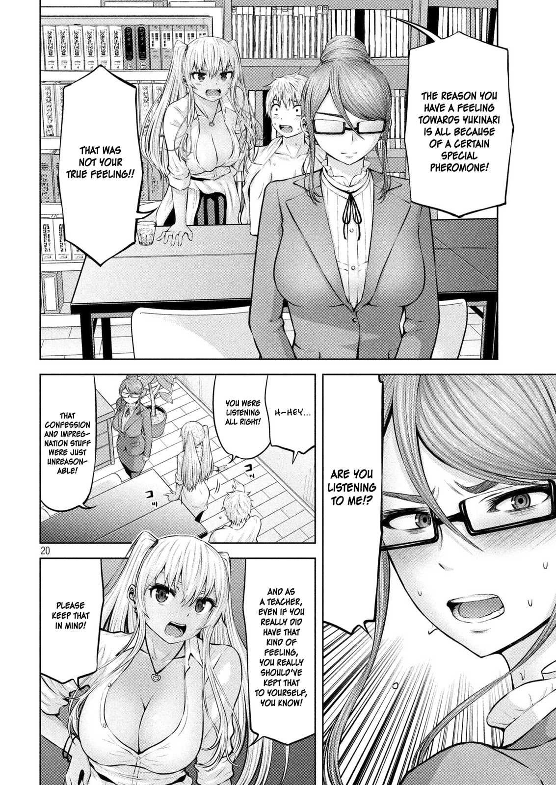 Adamasu no Majotachi Chapter 6 page 20 - Chapter 6: Harem's Trap