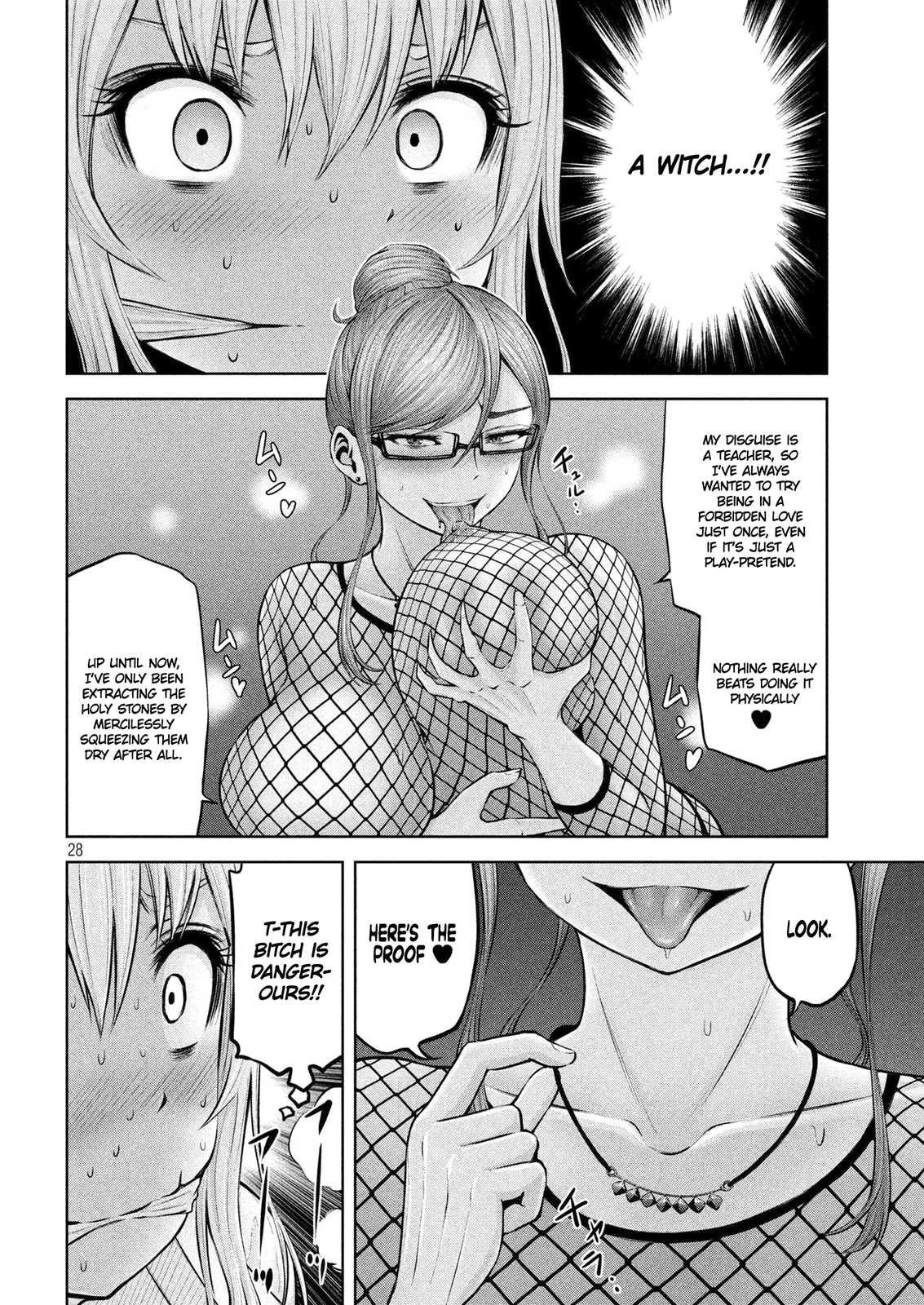 Adamasu no Majotachi Chapter 6 page 28 - Chapter 6: Harem's Trap