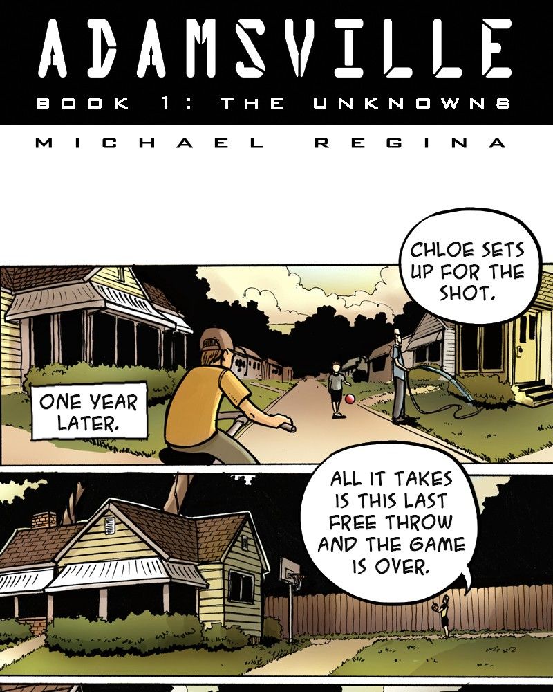 Adamsville Chapter 2 page 1 - Chapter 2 : Book 1: The Unknowns, Episode 2