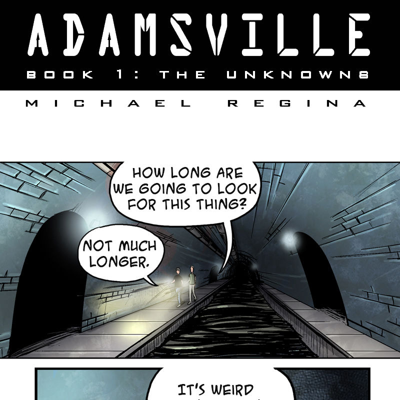 Adamsville Chapter 8 page 1 - Chapter 8 : Book 1: The Unknowns, Episode 8