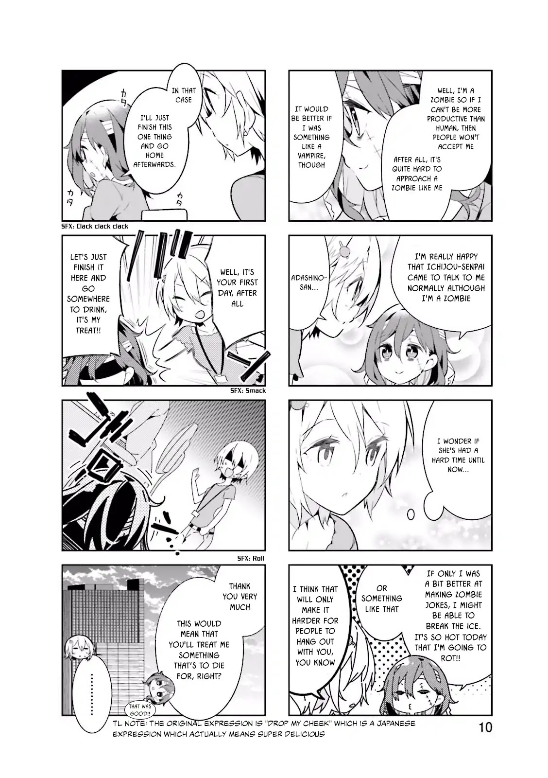 Adashino-san wa Sude ni Shinderu Chapter 1 page 10 - Chapter 1: I'll work myself to death