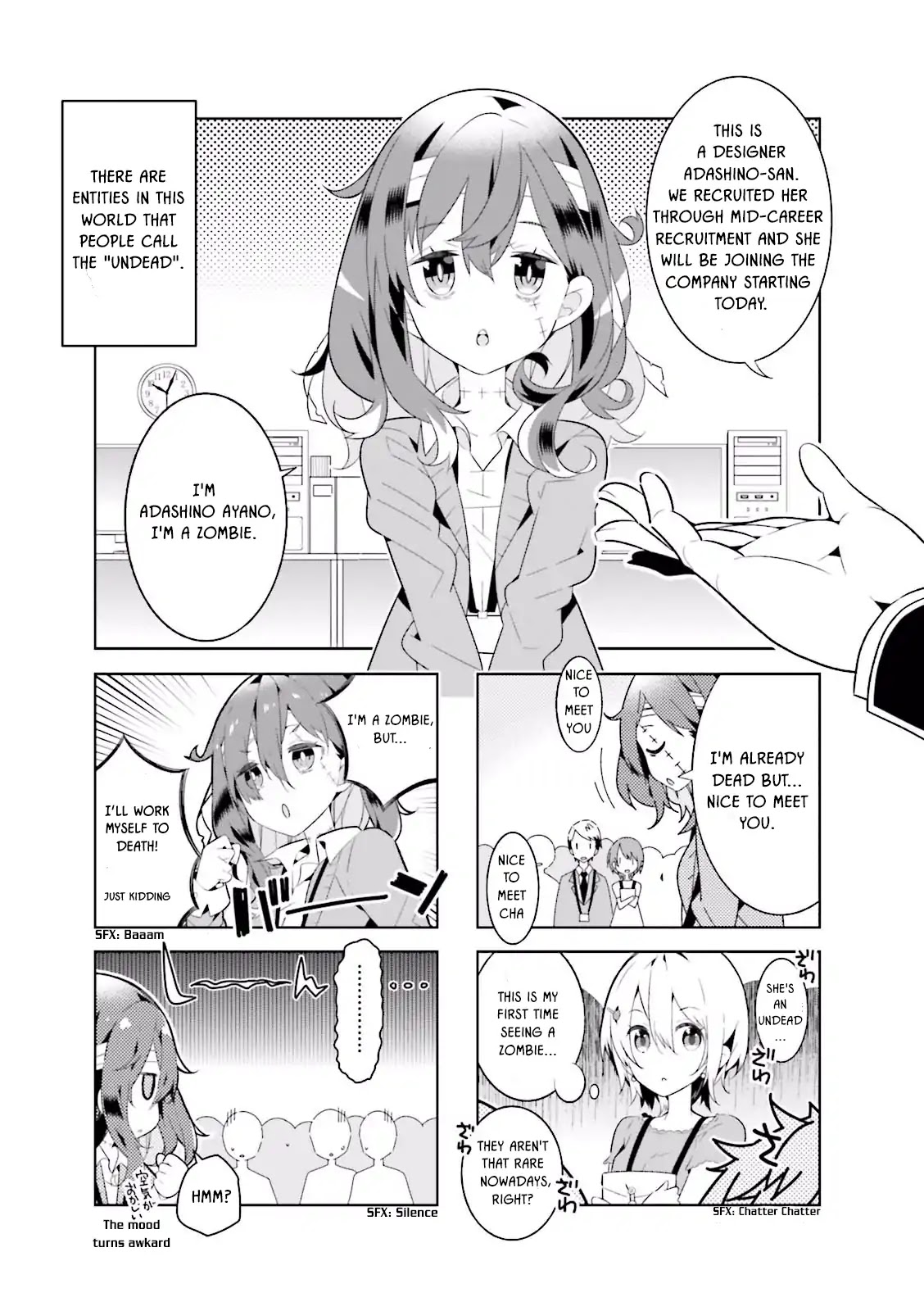 Adashino-san wa Sude ni Shinderu Chapter 1 page 5 - Chapter 1: I'll work myself to death