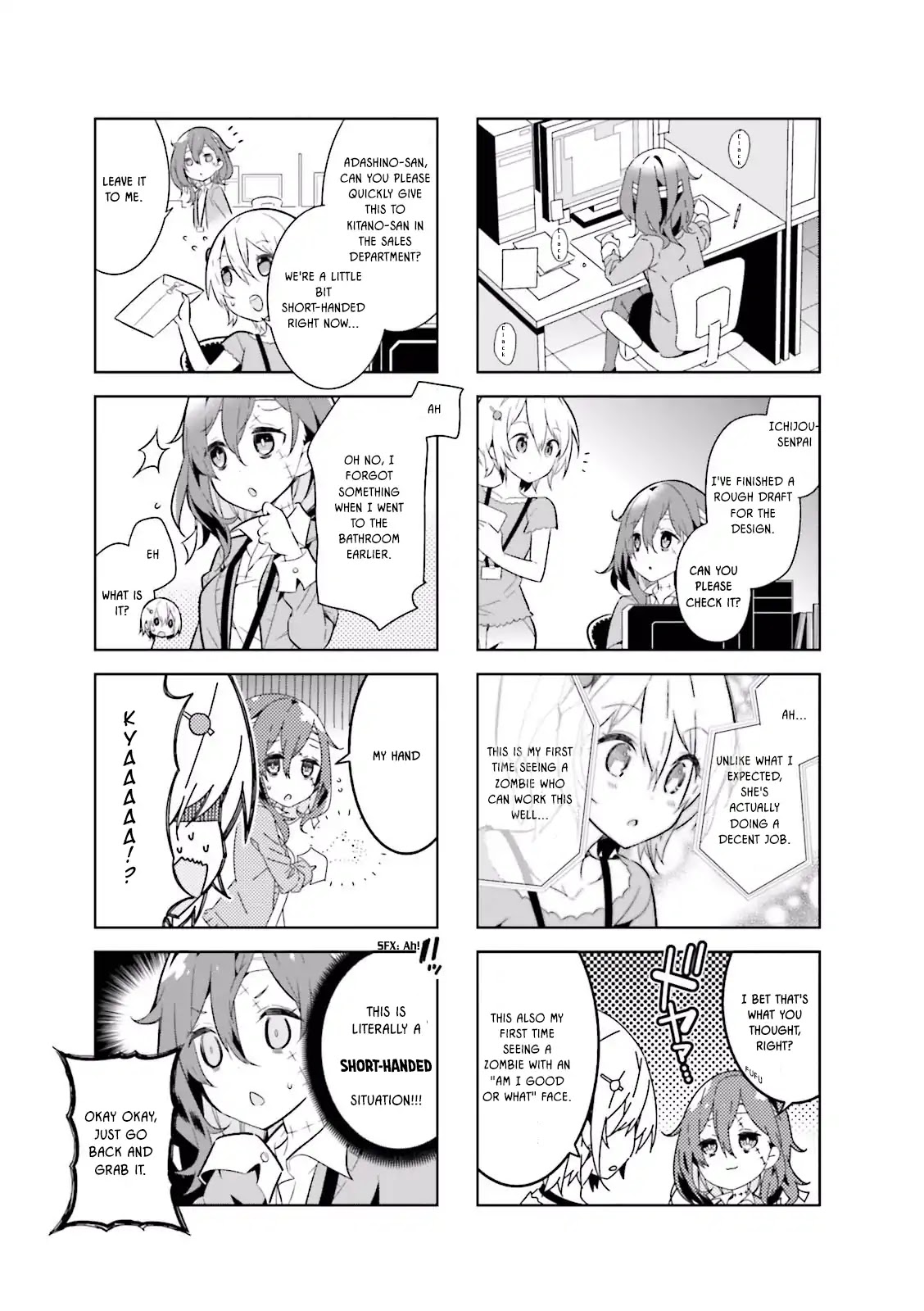 Adashino-san wa Sude ni Shinderu Chapter 1 page 7 - Chapter 1: I'll work myself to death