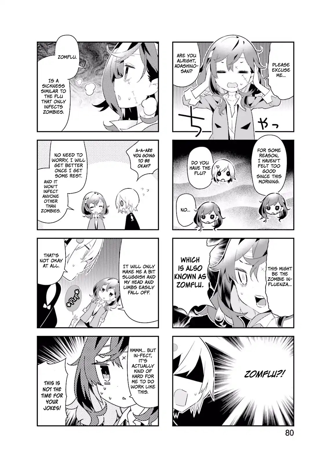 Adashino-san wa Sude ni Shinderu Chapter 10 page 3 - Chapter 10: It might be Zomflu