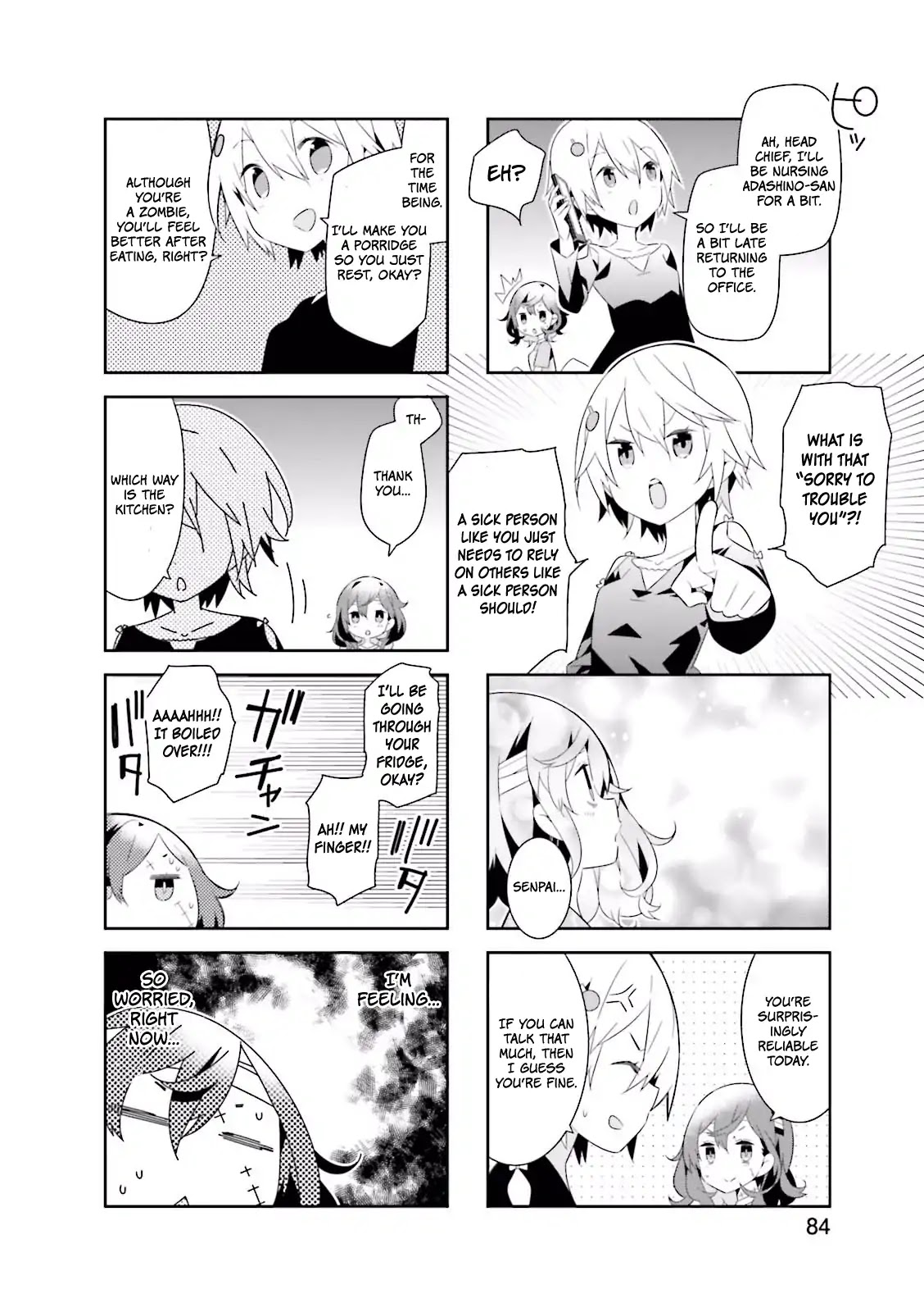 Adashino-san wa Sude ni Shinderu Chapter 10 page 7 - Chapter 10: It might be Zomflu