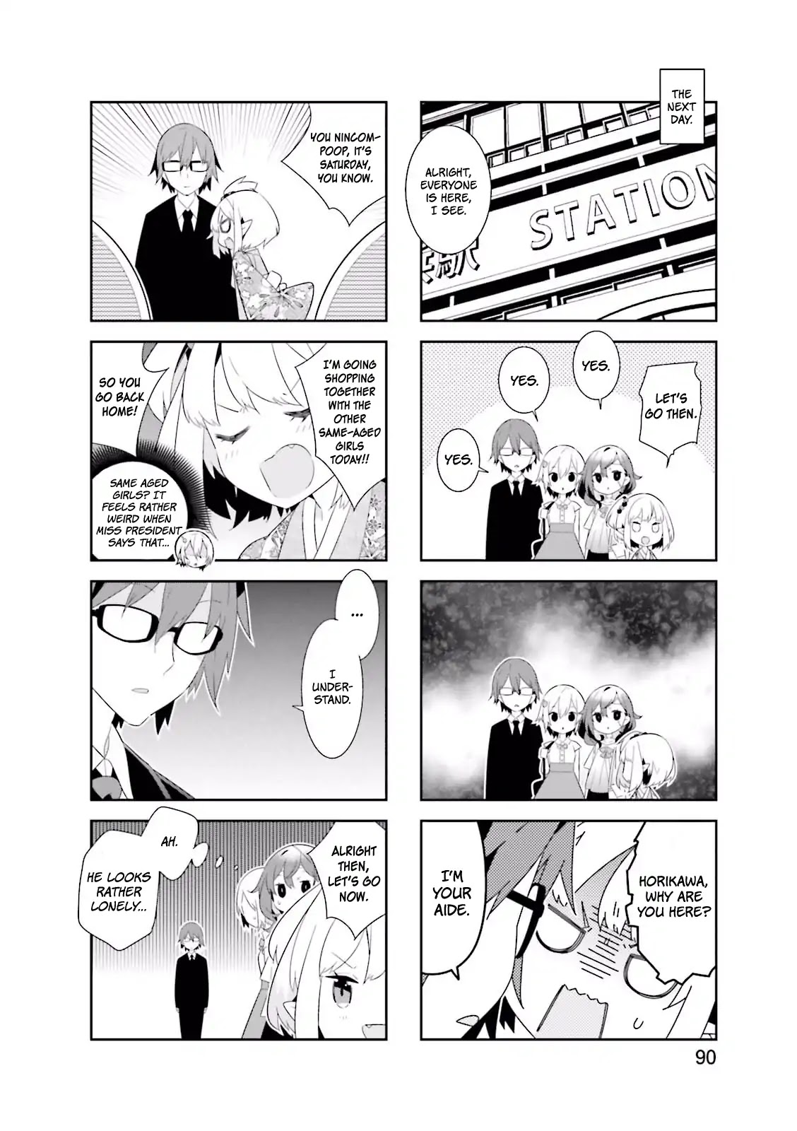 Adashino-san wa Sude ni Shinderu Chapter 11 page 5 - Chapter 11: Who are you calling Zashiki Warashi?!