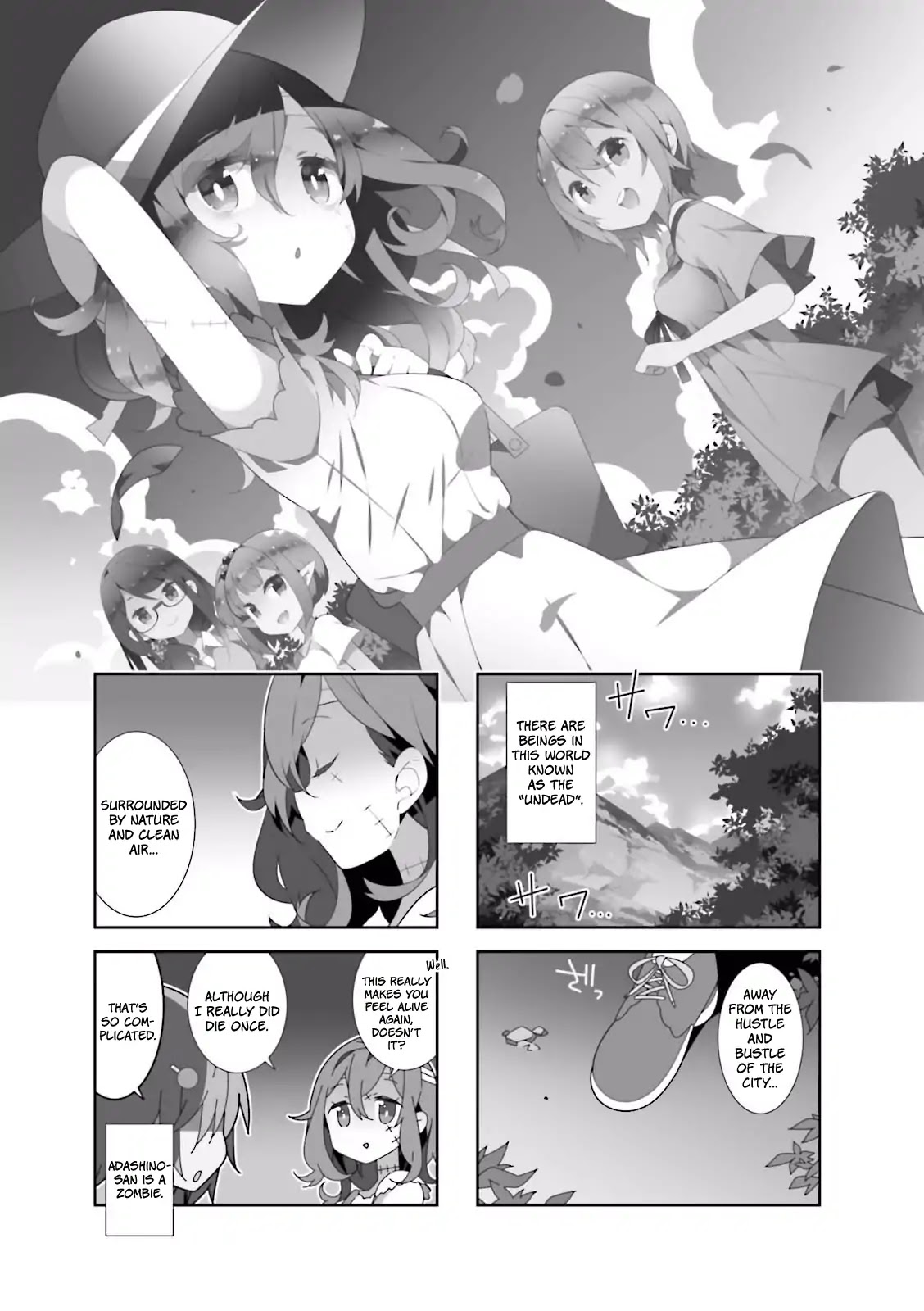 Adashino-san wa Sude ni Shinderu Chapter 12 page 2 - Chapter 12: It's cool bod