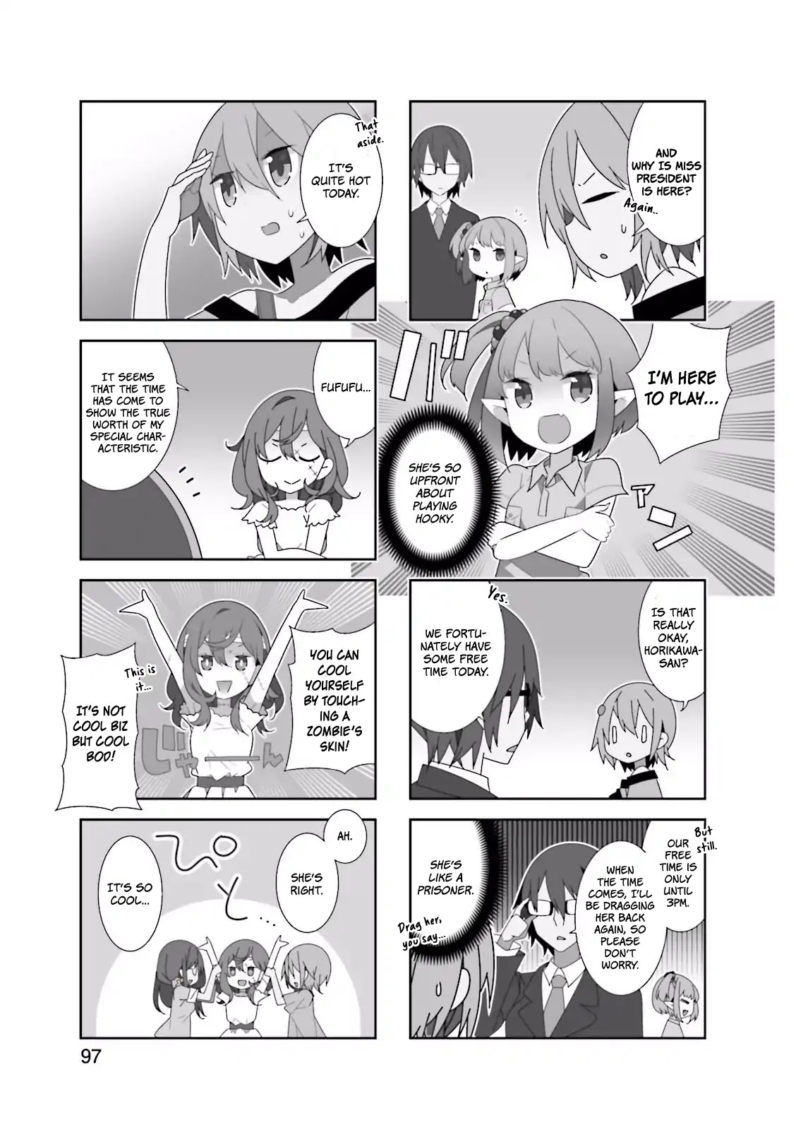 Adashino-san wa Sude ni Shinderu Chapter 12 page 4 - Chapter 12: It's cool bod