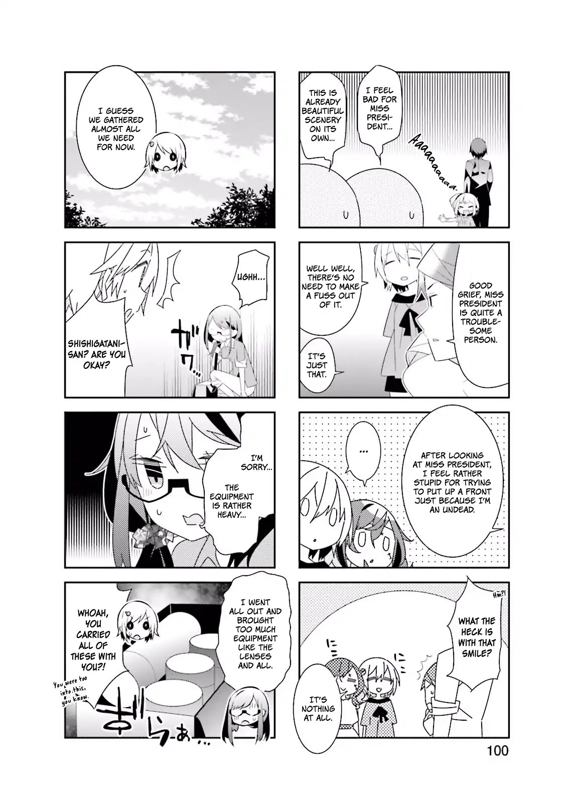 Adashino-san wa Sude ni Shinderu Chapter 12 page 7 - Chapter 12: It's cool bod