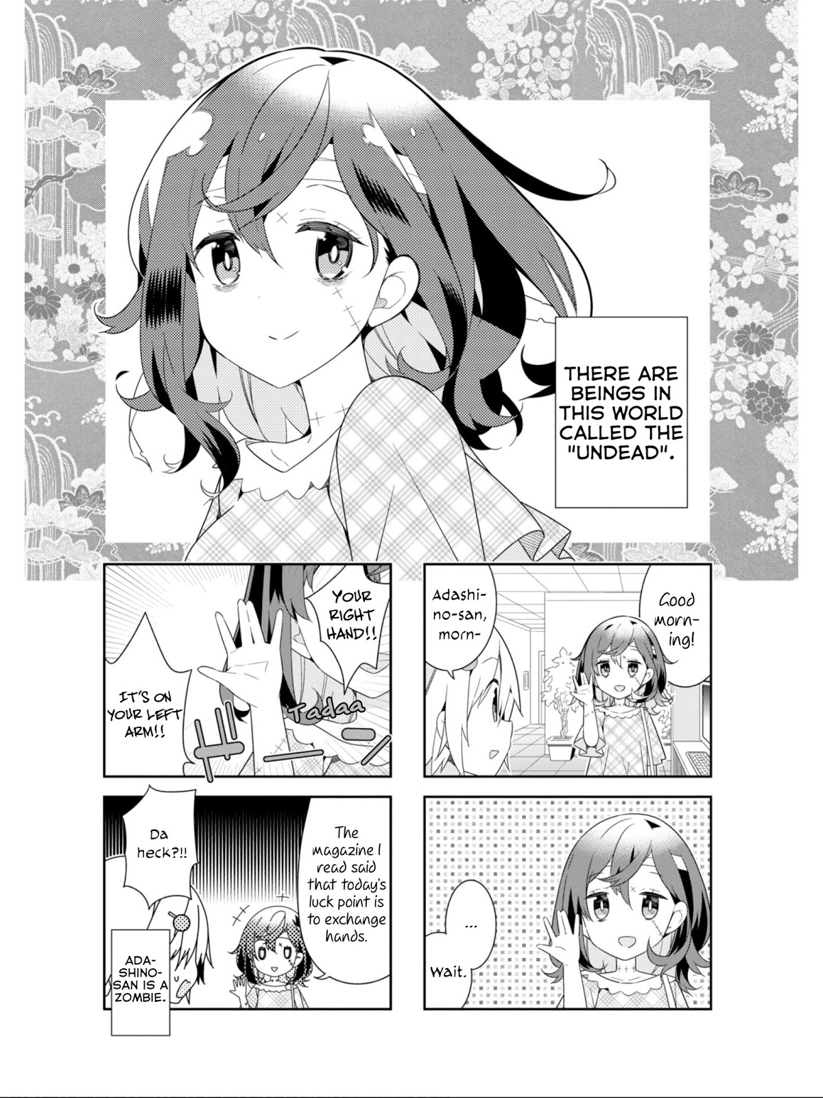 Adashino-san wa Sude ni Shinderu Chapter 14 page 2 - Chapter 14