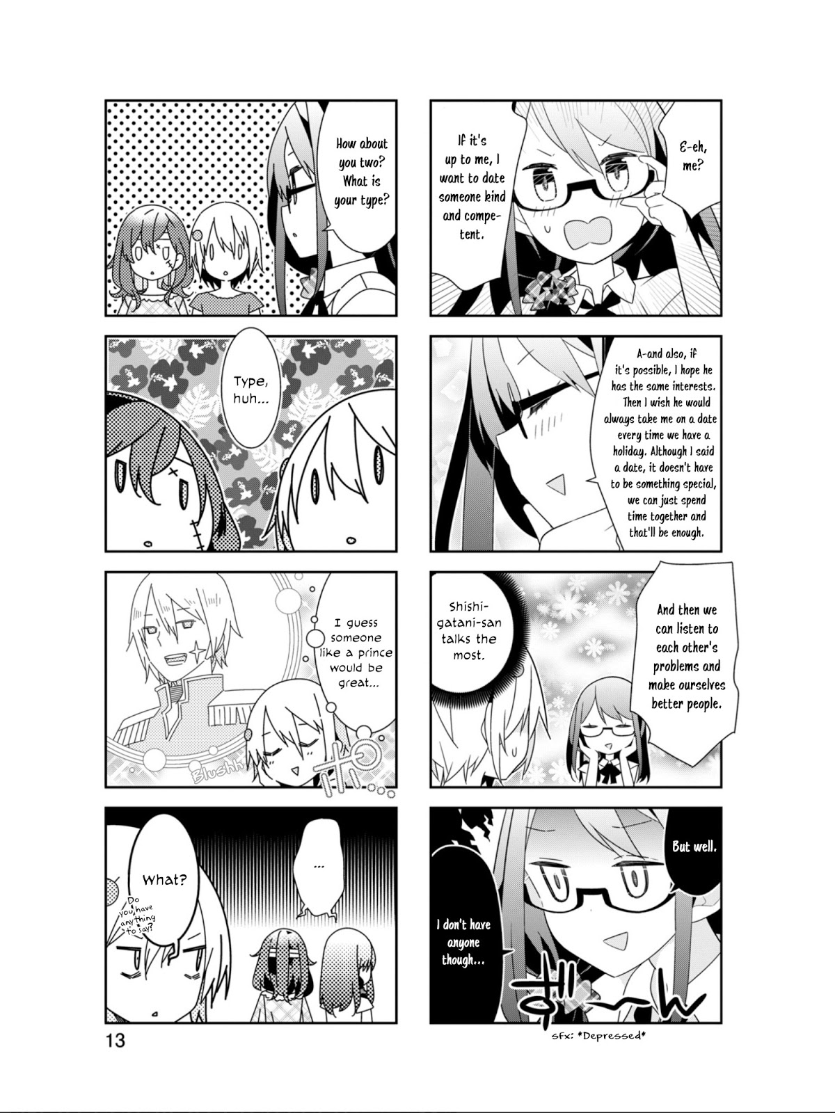 Adashino-san wa Sude ni Shinderu Chapter 14 page 6 - Chapter 14