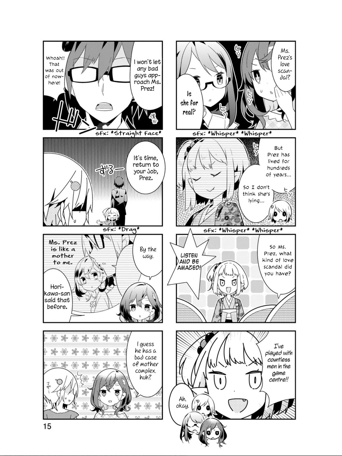 Adashino-san wa Sude ni Shinderu Chapter 14 page 8 - Chapter 14