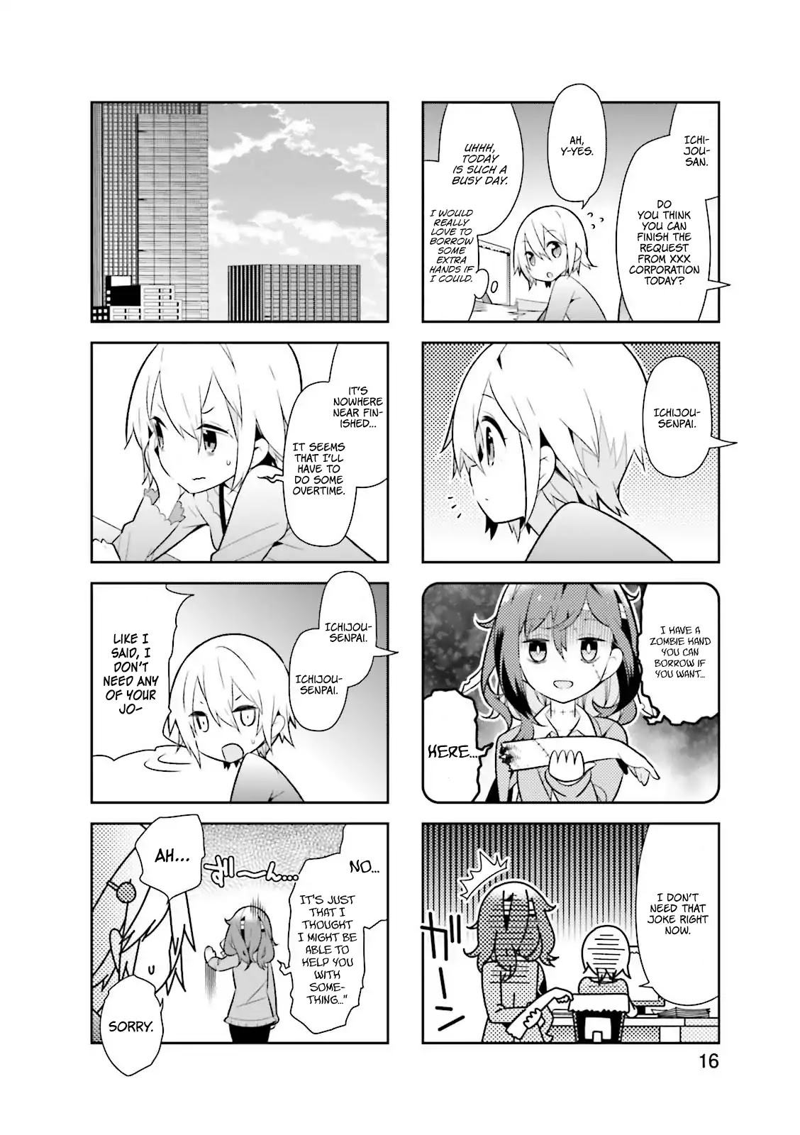 Adashino-san wa Sude ni Shinderu Chapter 2 page 7 - Chapter 2: My eyeball popped out