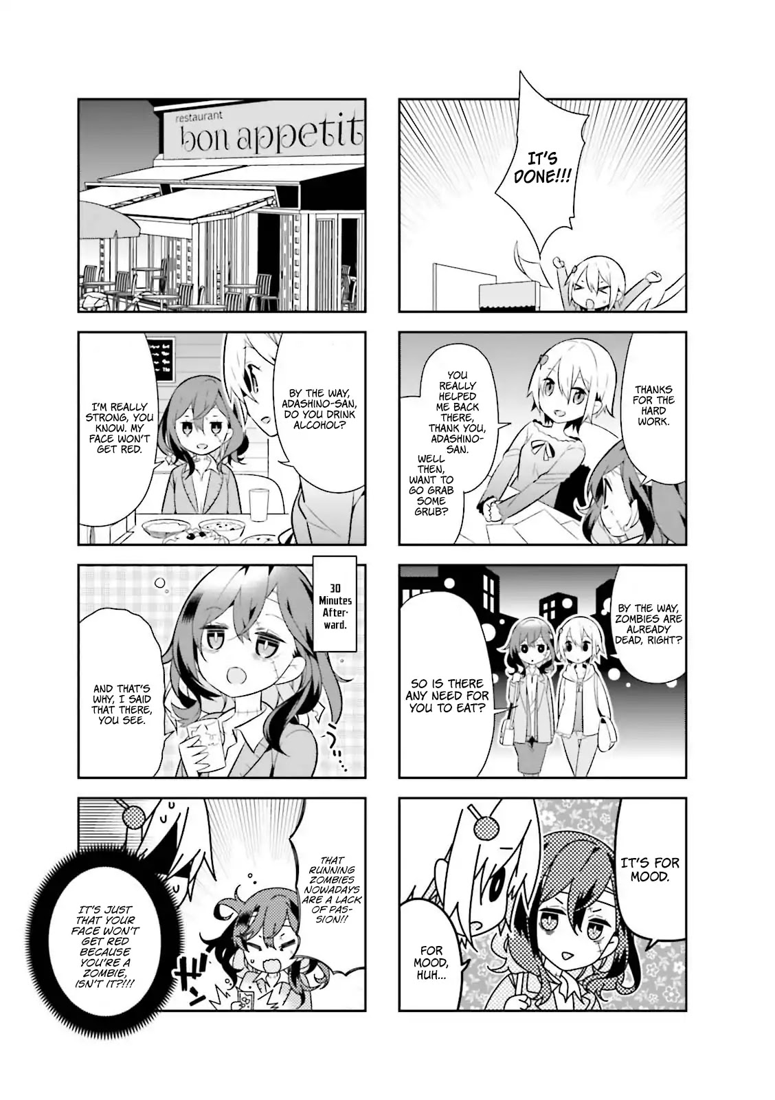 Adashino-san wa Sude ni Shinderu Chapter 2 page 8 - Chapter 2: My eyeball popped out