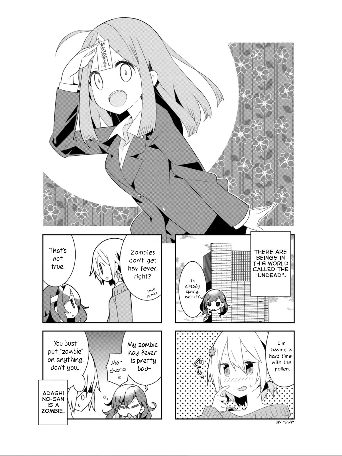 Adashino-san wa Sude ni Shinderu Chapter 20 page 2 - Chapter 20: Things happened and I became a Jiangshi
