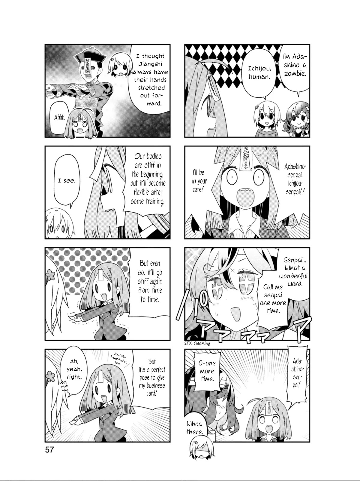 Adashino-san wa Sude ni Shinderu Chapter 20 page 4 - Chapter 20: Things happened and I became a Jiangshi