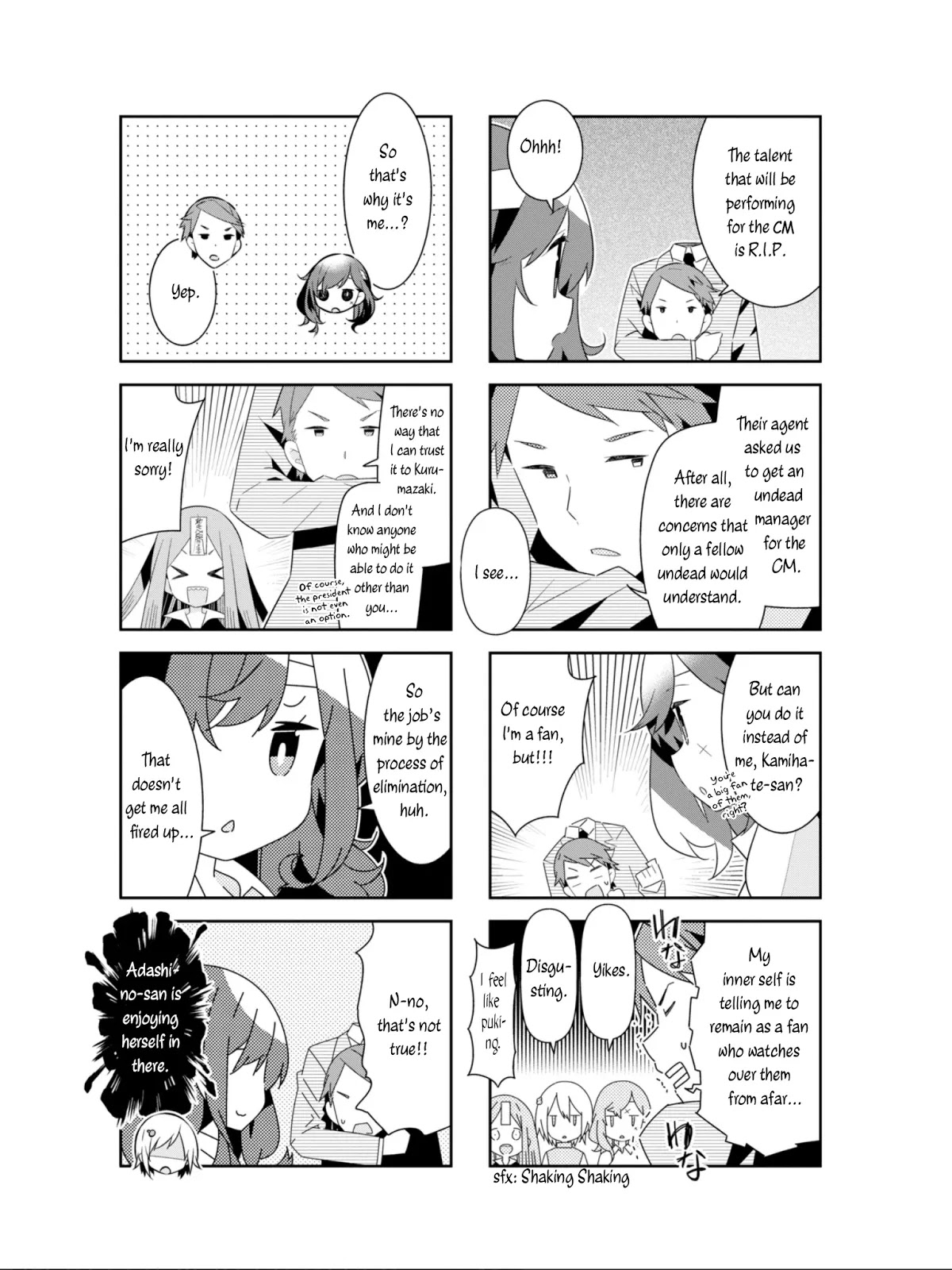 Adashino-san wa Sude ni Shinderu Chapter 22 page 4 - Chapter 22: How long have you been a zombie?