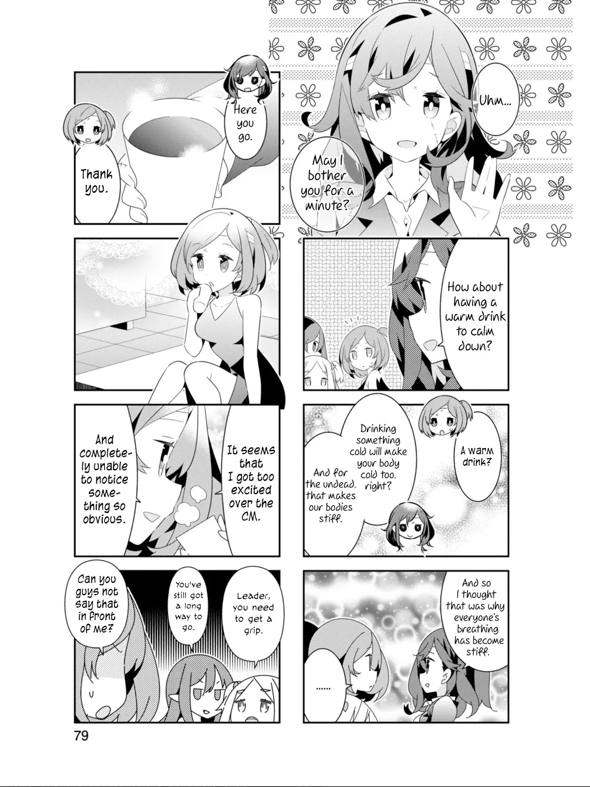 Adashino-san wa Sude ni Shinderu Chapter 22 page 8 - Chapter 22: How long have you been a zombie?