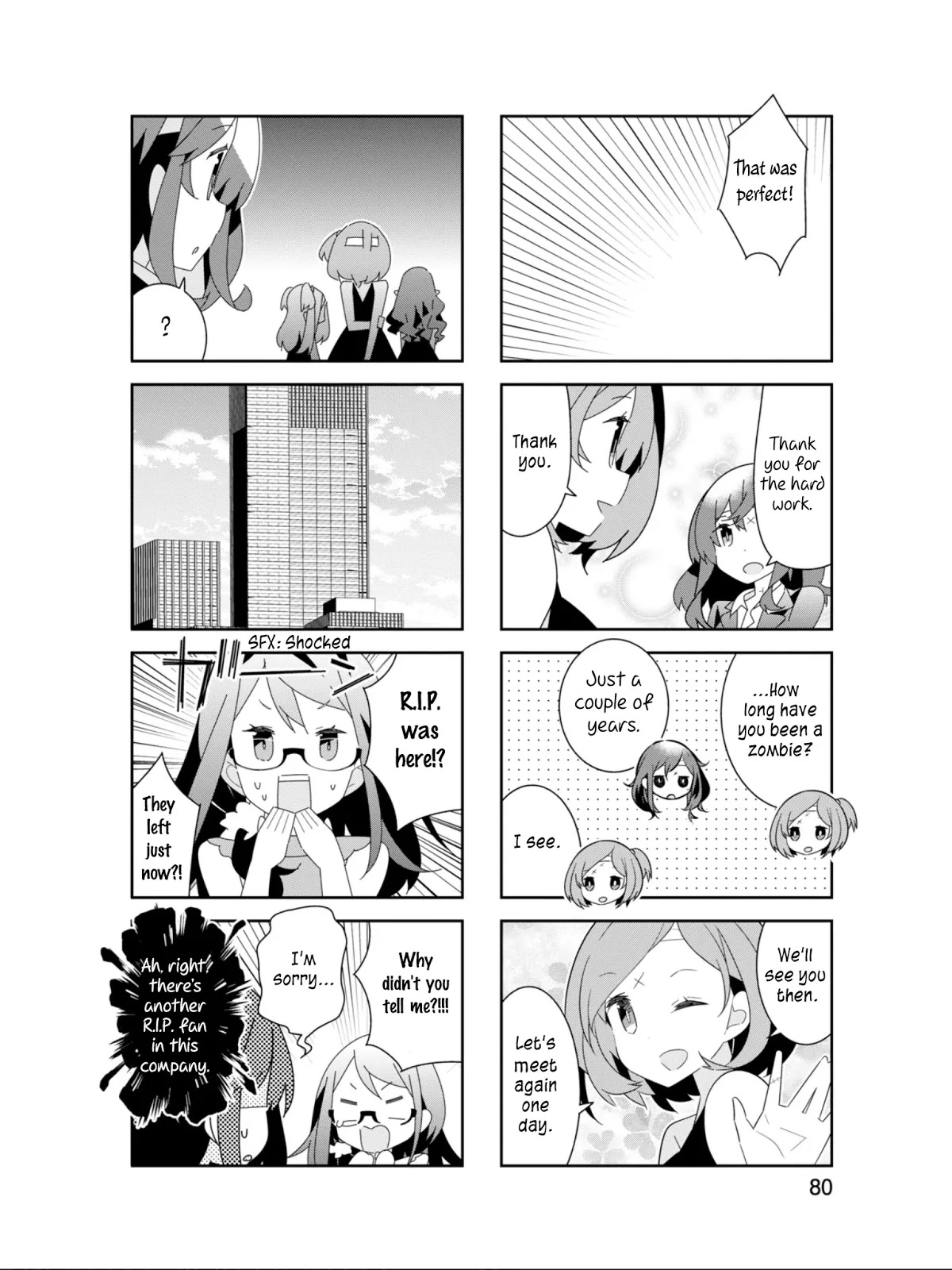 Adashino-san wa Sude ni Shinderu Chapter 22 page 9 - Chapter 22: How long have you been a zombie?
