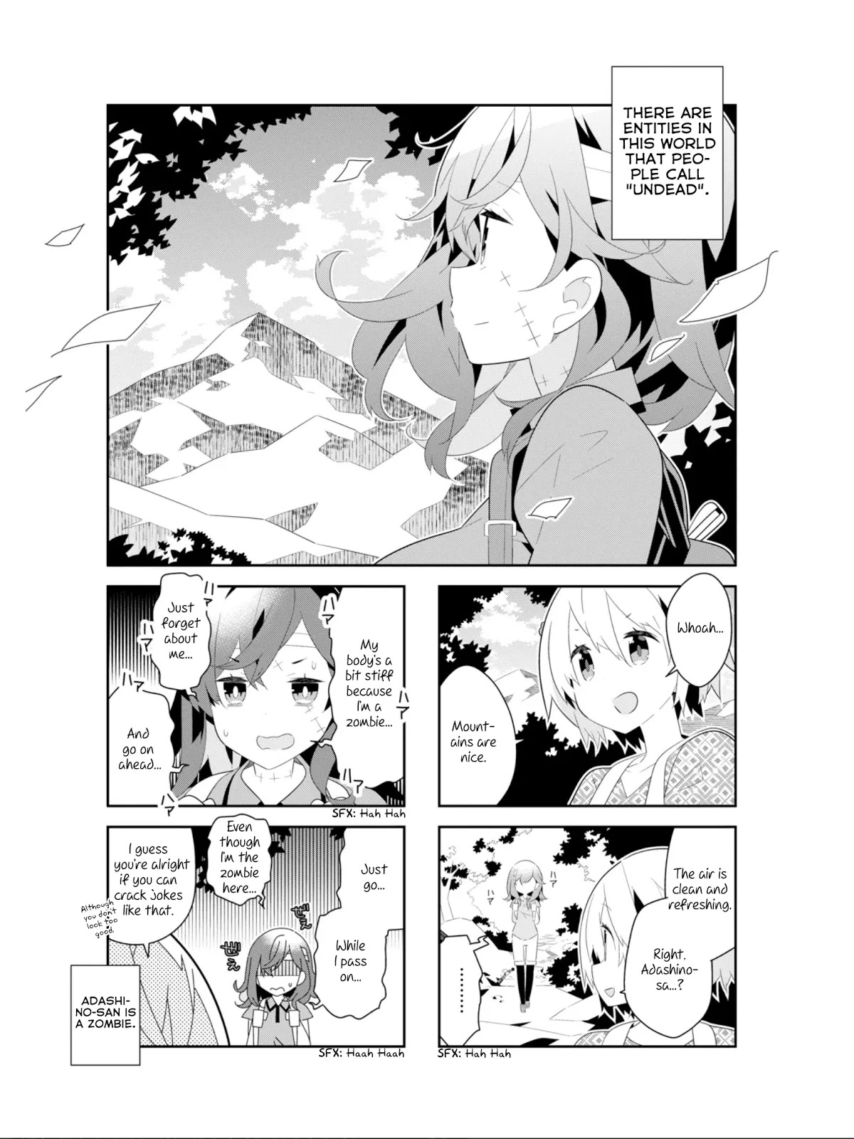 Adashino-san wa Sude ni Shinderu Chapter 23 page 2 - Chapter 23: I'd prefer it if you stayed in this world