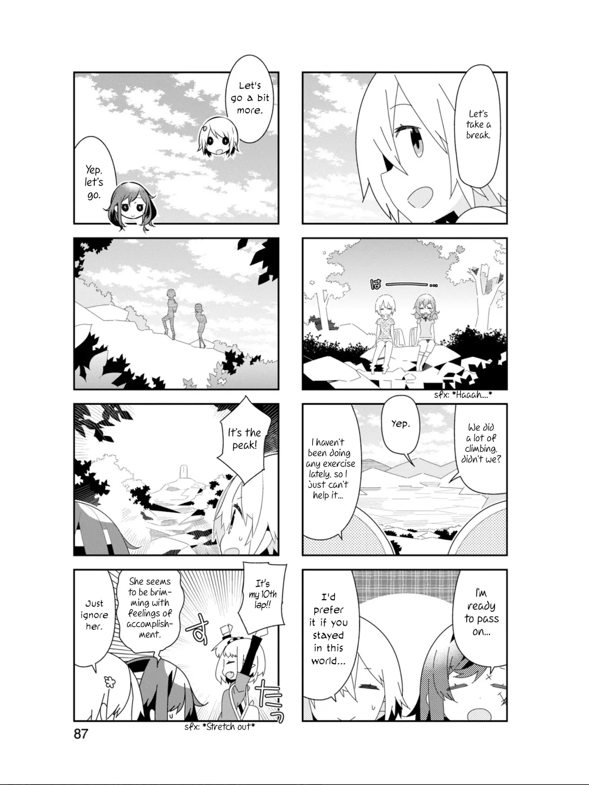 Adashino-san wa Sude ni Shinderu Chapter 23 page 6 - Chapter 23: I'd prefer it if you stayed in this world