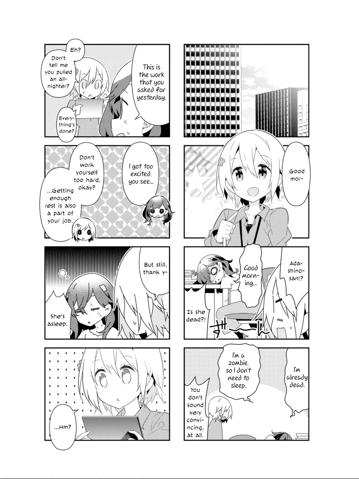 Adashino-san wa Sude ni Shinderu Chapter 24 page 4 - Chapter 24: I might've gotten ahead of myself