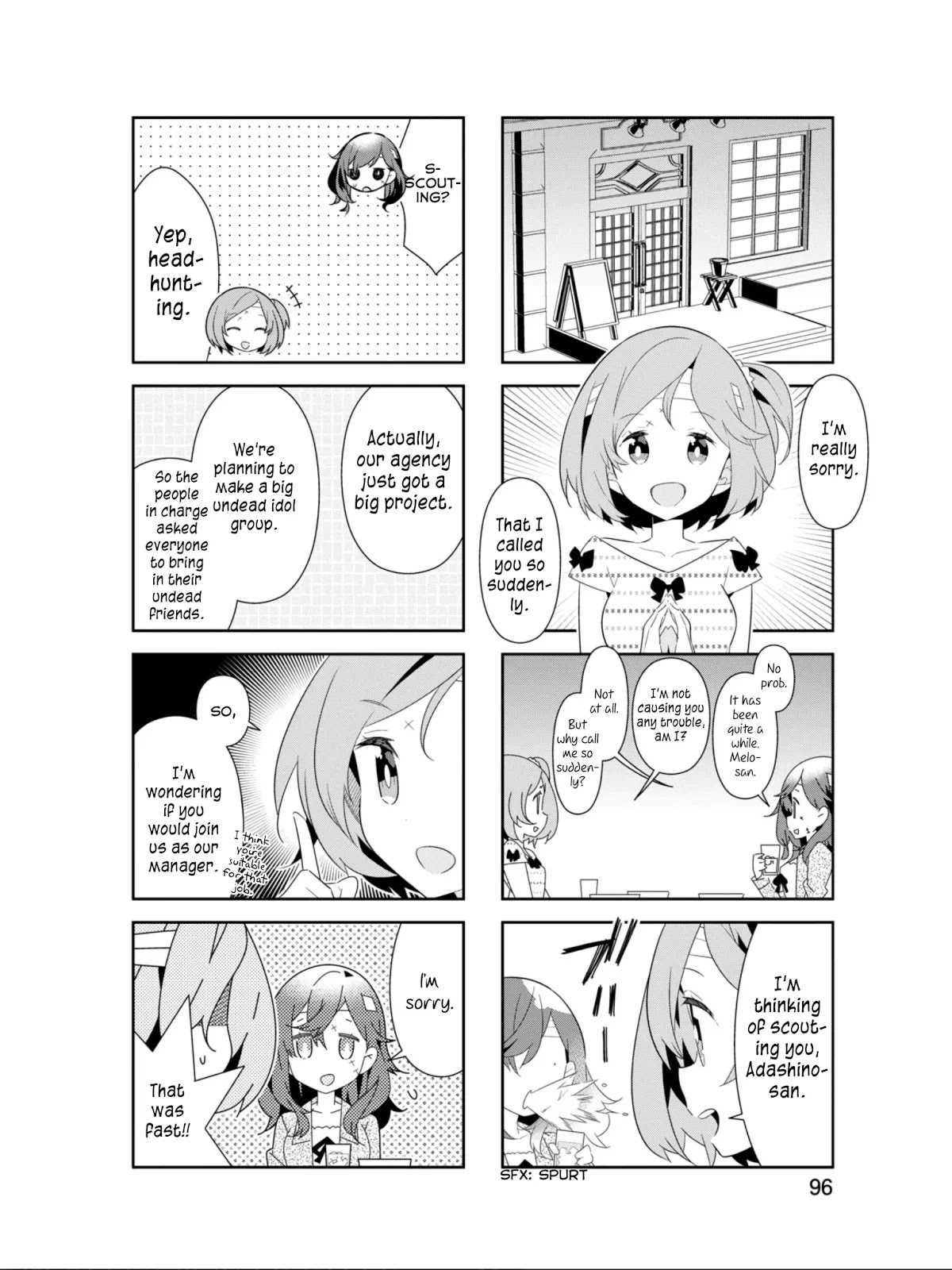 Adashino-san wa Sude ni Shinderu Chapter 24 page 7 - Chapter 24: I might've gotten ahead of myself