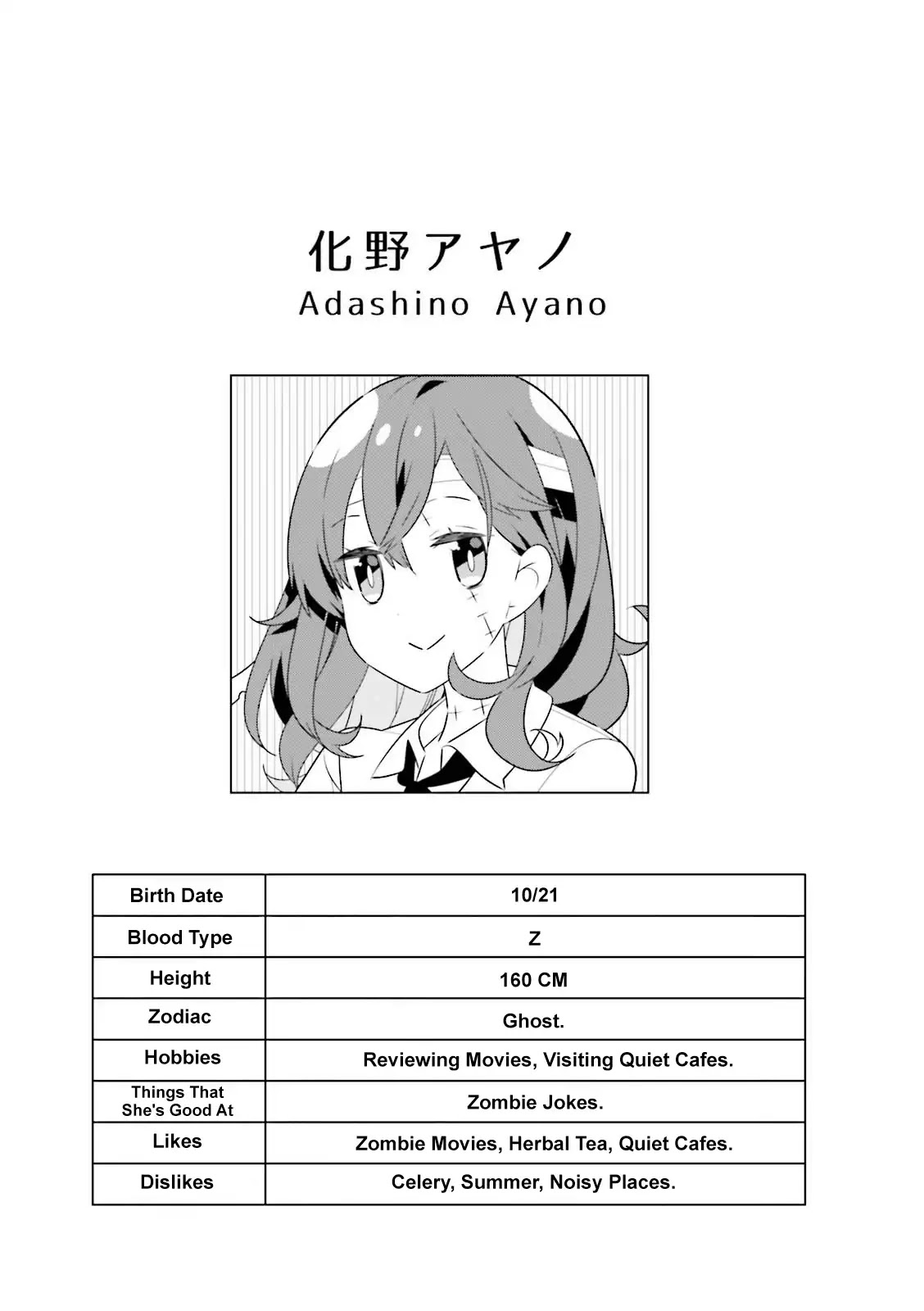 Adashino-san wa Sude ni Shinderu Chapter 3 page 10 - Chapter 3: It's hard to move my body when it's cold