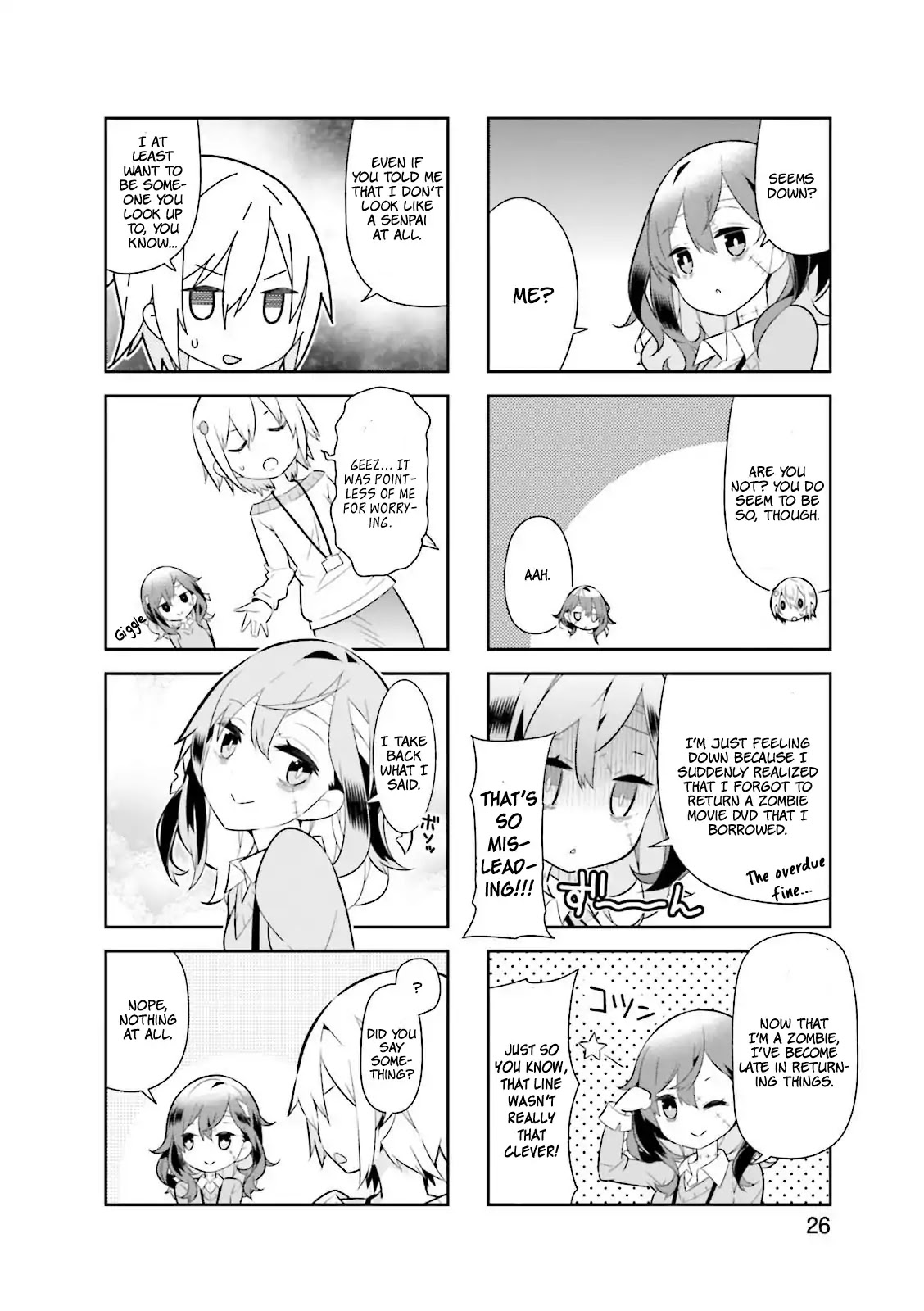 Adashino-san wa Sude ni Shinderu Chapter 3 page 9 - Chapter 3: It's hard to move my body when it's cold