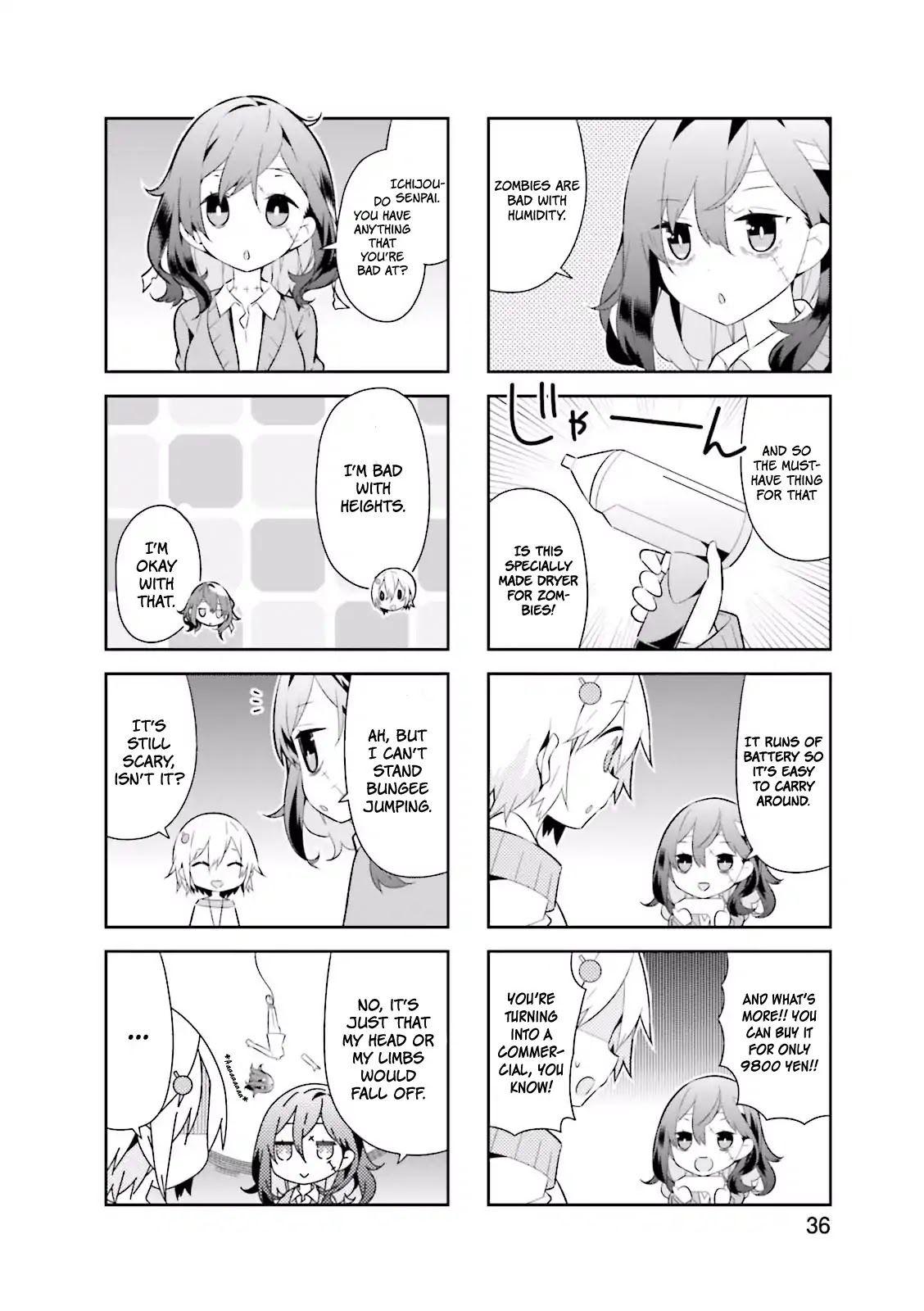 Adashino-san wa Sude ni Shinderu Chapter 5 page 3 - Chapter 5: May I touch your skin?