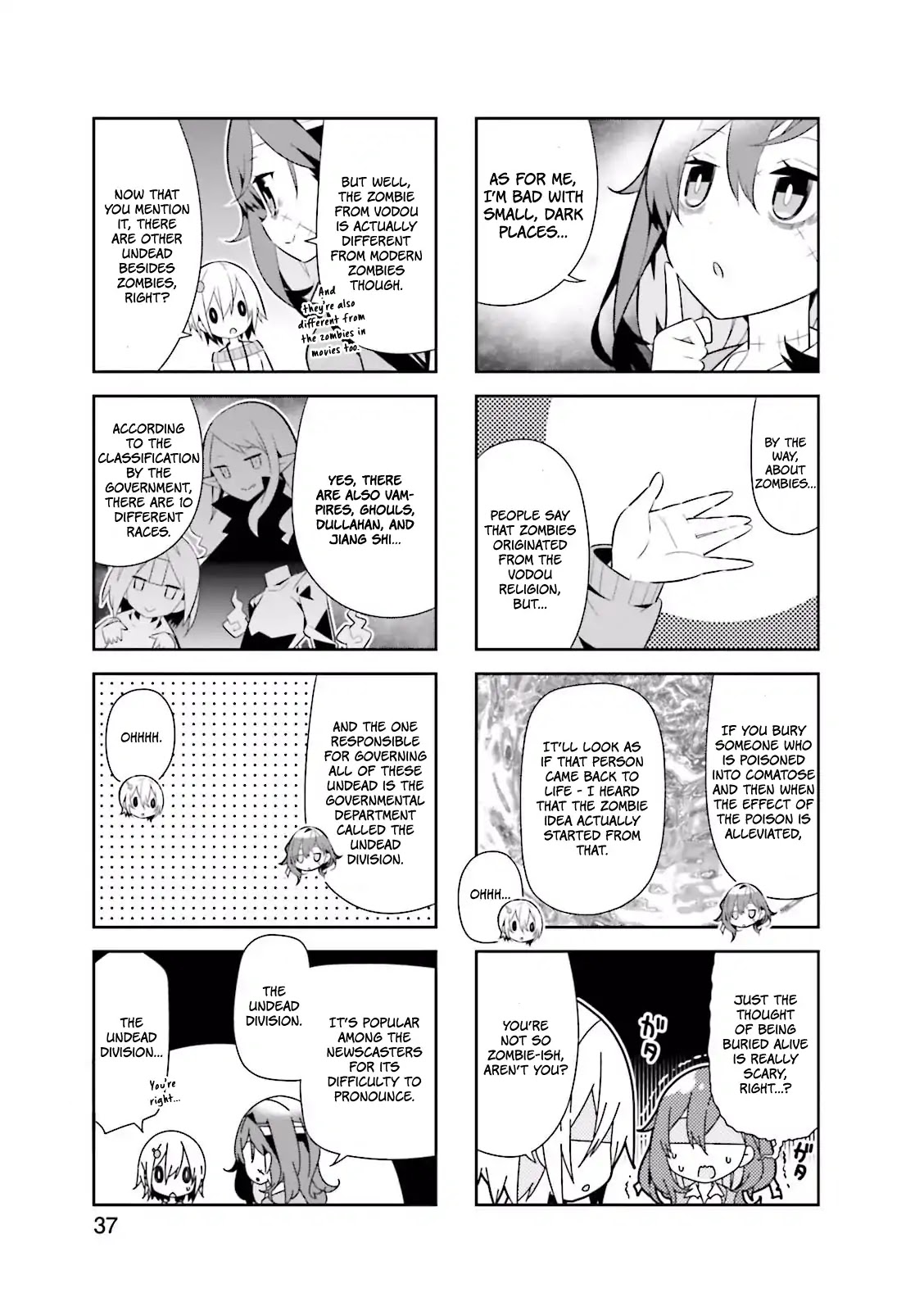 Adashino-san wa Sude ni Shinderu Chapter 5 page 4 - Chapter 5: May I touch your skin?