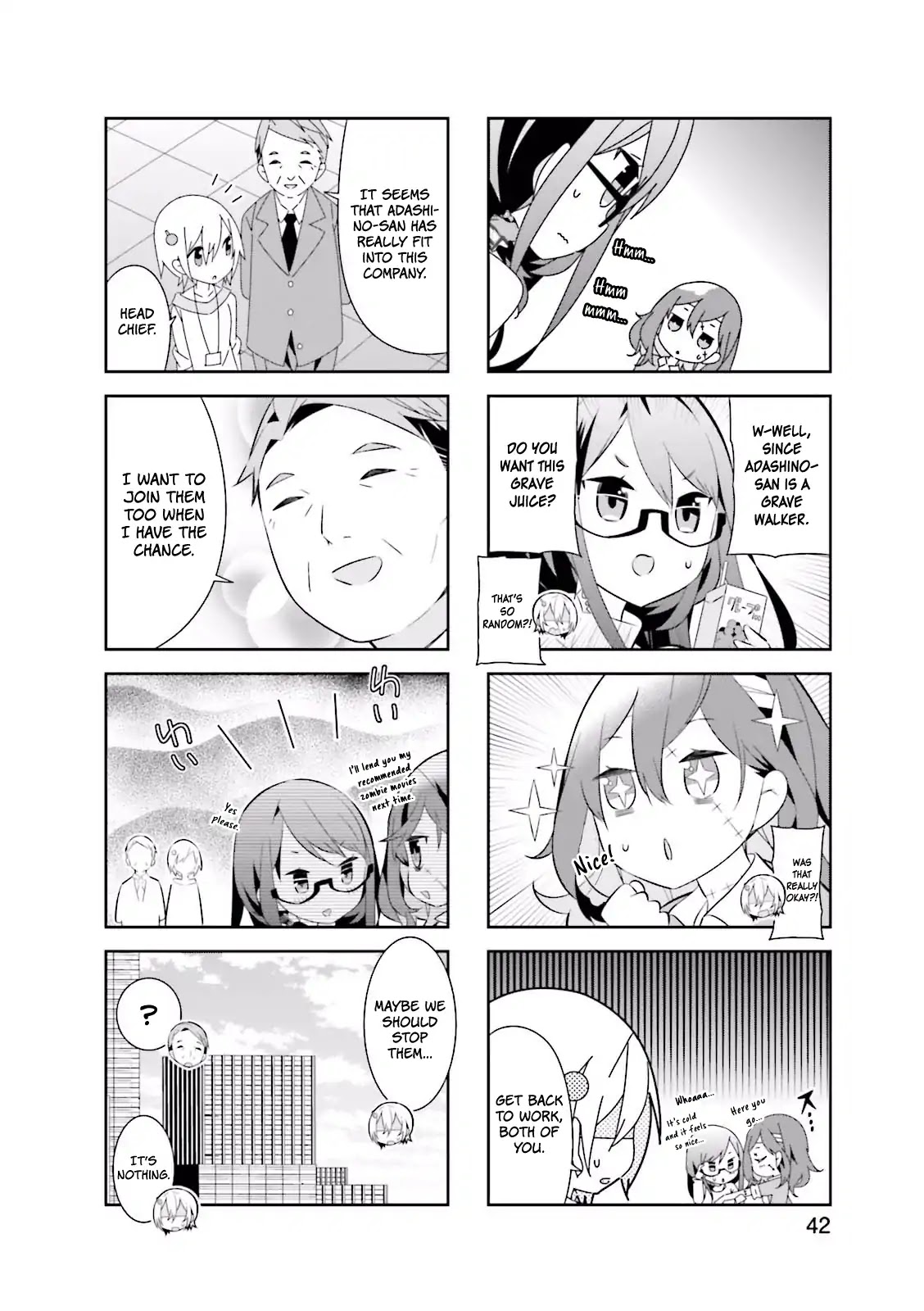 Adashino-san wa Sude ni Shinderu Chapter 5 page 9 - Chapter 5: May I touch your skin?