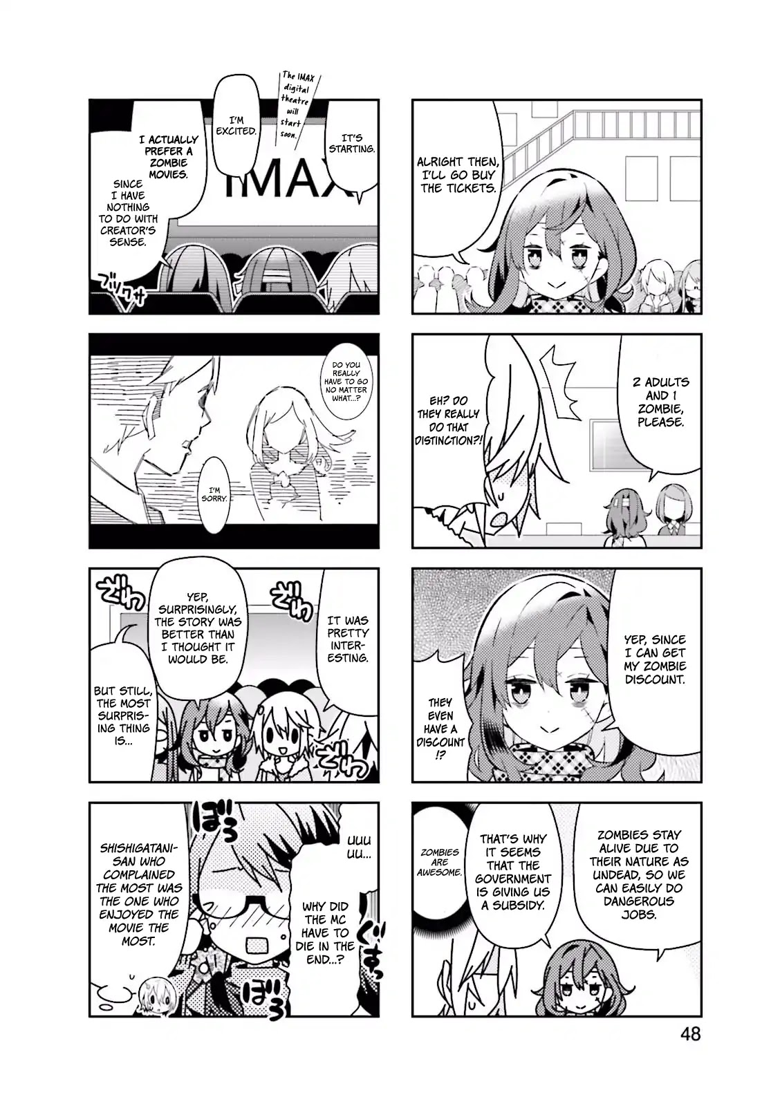 Adashino-san wa Sude ni Shinderu Chapter 6 page 7 - Chapter 6: Although I'm a bundle of spoiled flesh