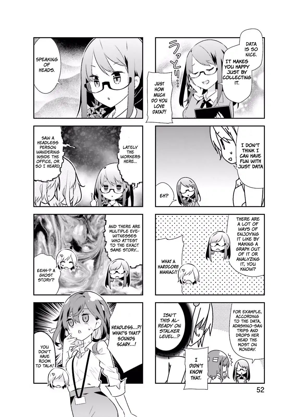 Adashino-san wa Sude ni Shinderu Chapter 7 page 3 - Chapter 7: Headless? What's that? Sounds scary