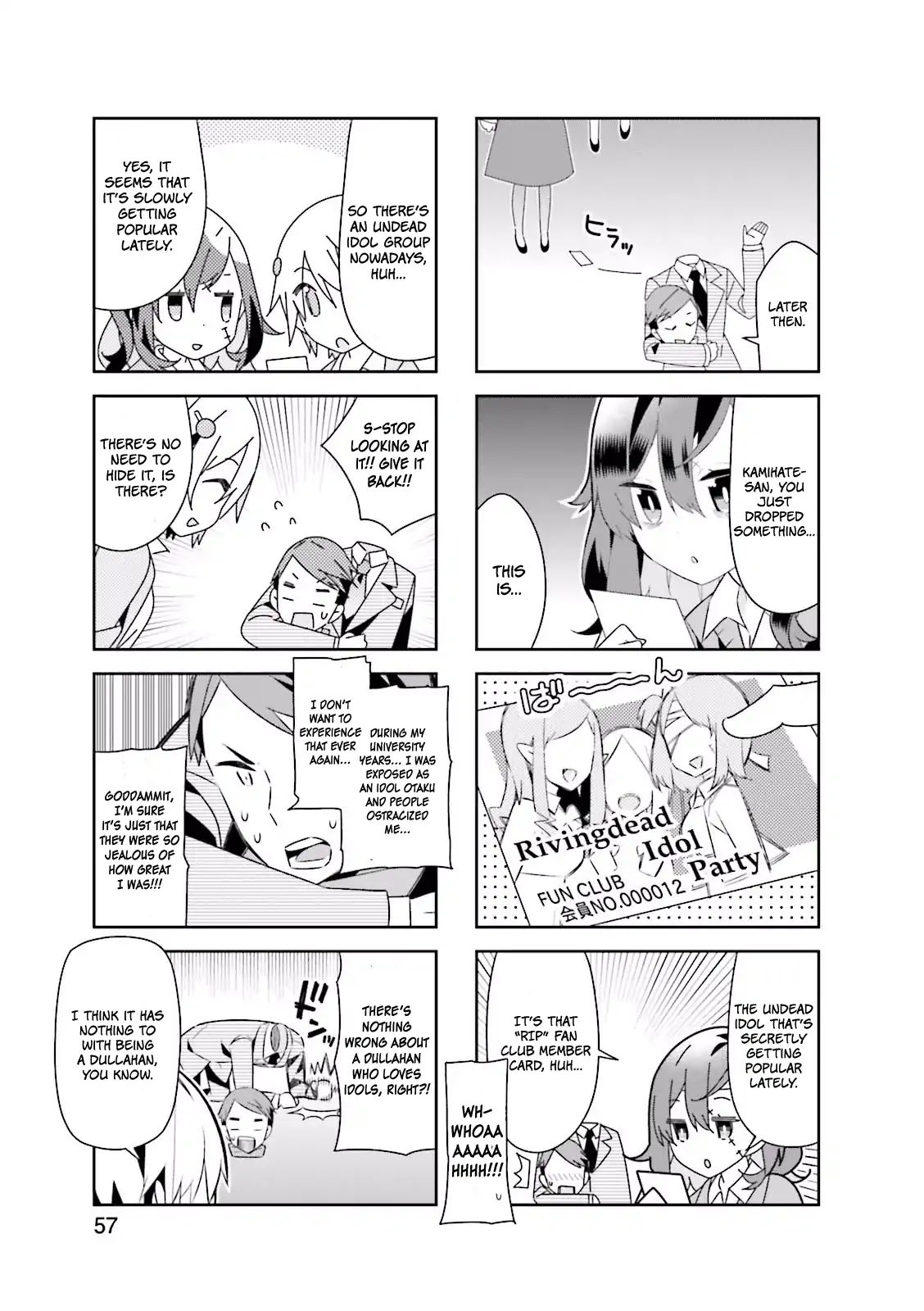 Adashino-san wa Sude ni Shinderu Chapter 7 page 8 - Chapter 7: Headless? What's that? Sounds scary