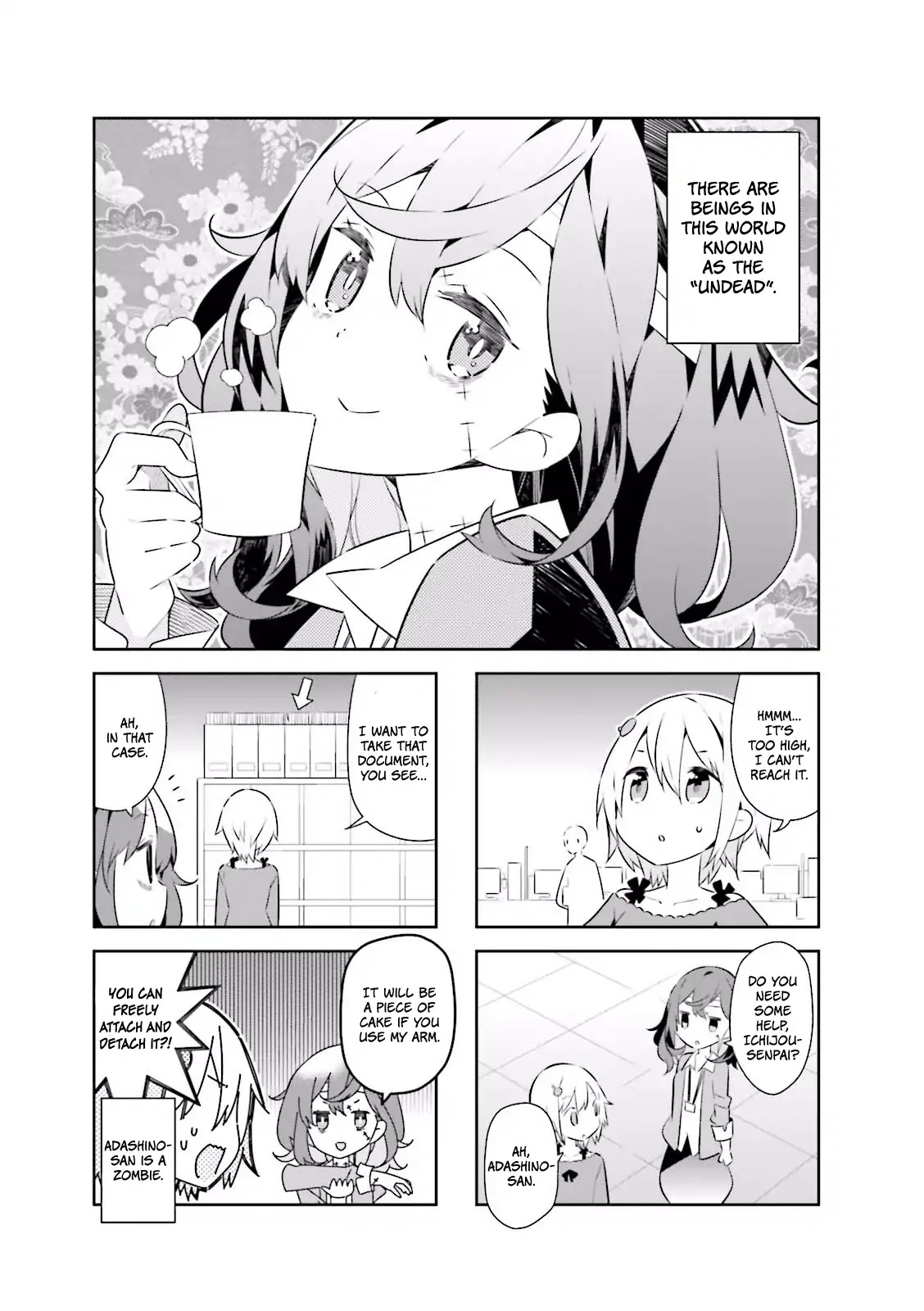 Adashino-san wa Sude ni Shinderu Chapter 8 page 2 - Chapter 8: Fresh blood makes me sick nowadays