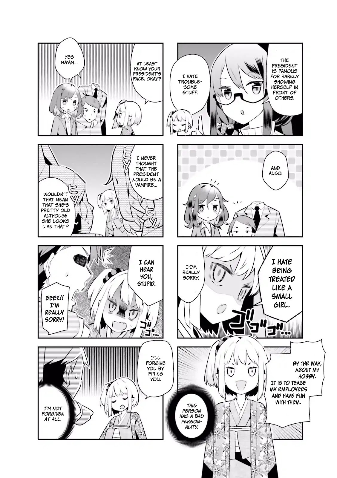 Adashino-san wa Sude ni Shinderu Chapter 8 page 5 - Chapter 8: Fresh blood makes me sick nowadays