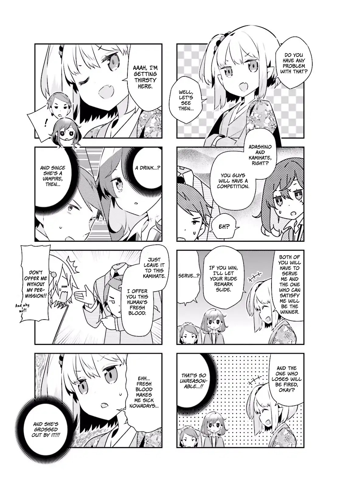 Adashino-san wa Sude ni Shinderu Chapter 8 page 6 - Chapter 8: Fresh blood makes me sick nowadays