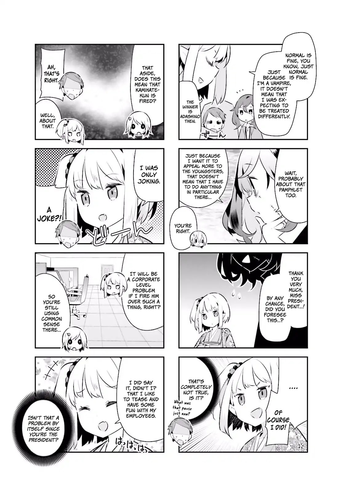 Adashino-san wa Sude ni Shinderu Chapter 8 page 8 - Chapter 8: Fresh blood makes me sick nowadays
